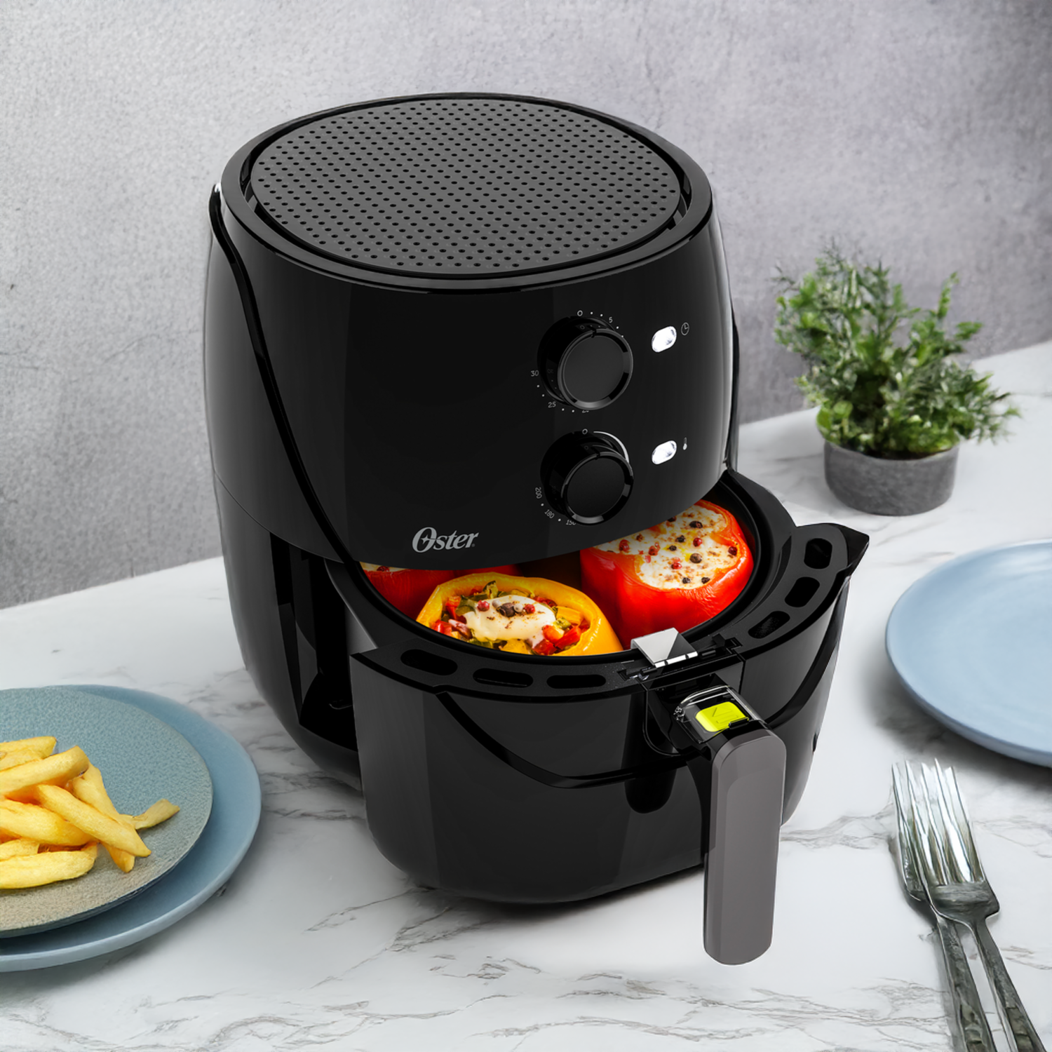 Air Fryer 1500 Watts Manual CKSTAF3201M-014 OSTER 3,2 Litros