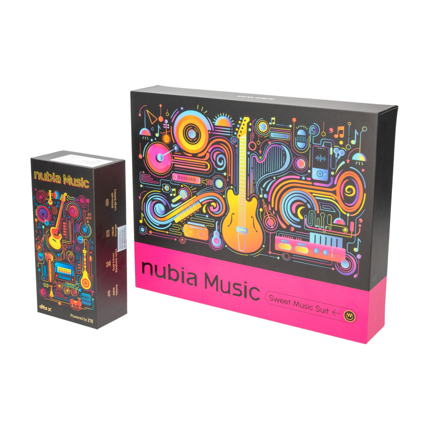 Teléfono Celular Nubia Music ZTE 4 GB + 4 GB + 128 GB