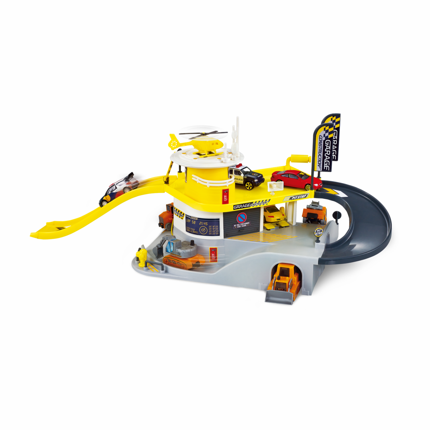 Set De Juego Construcción De Estacionamiento CITY DEPOT 38 Piezas
