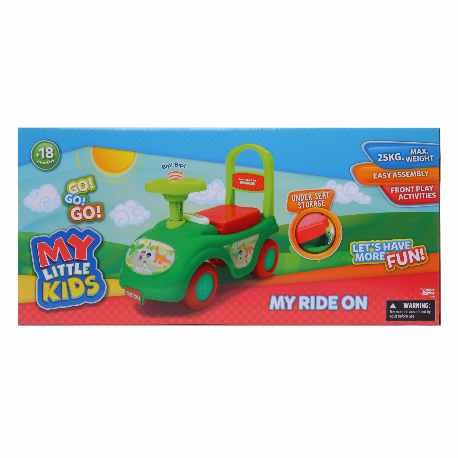 Correpasillos Infantil MY LITTLE KIDS Color Verde
