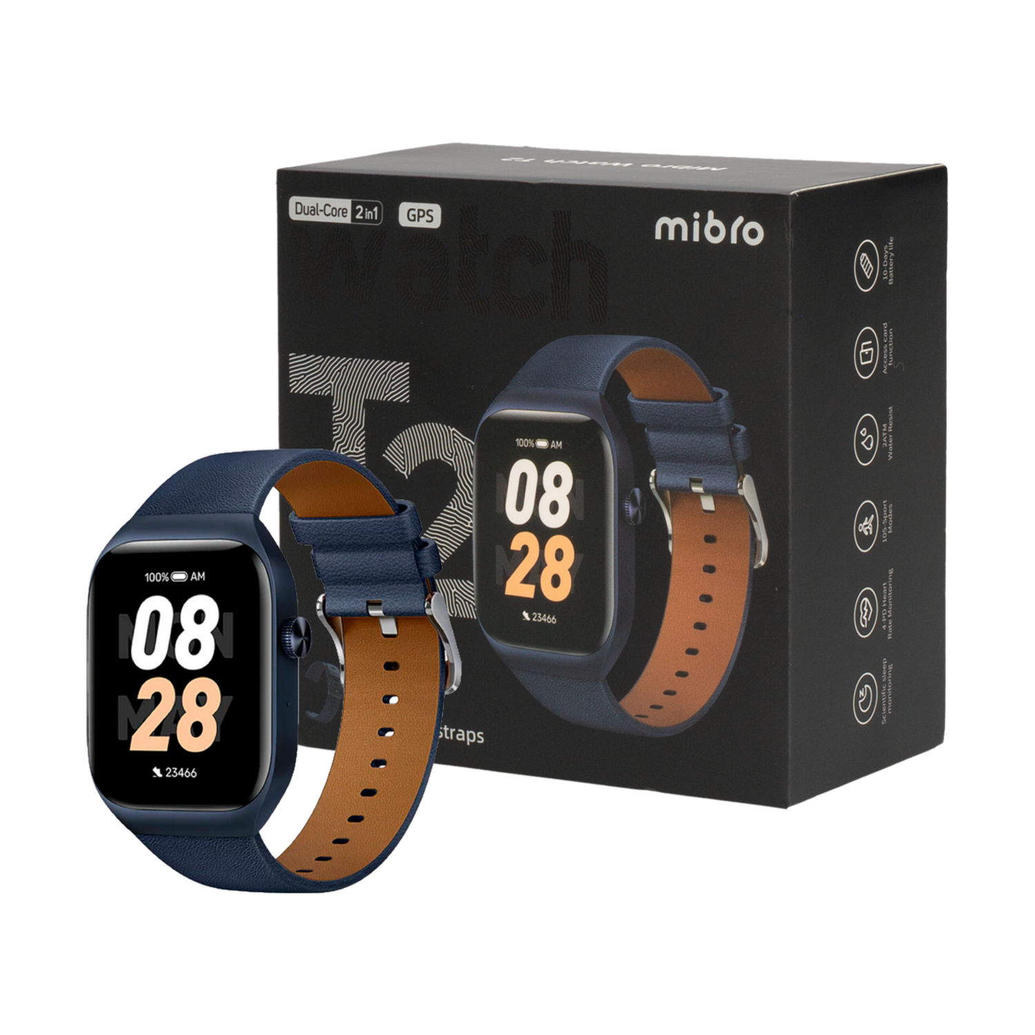 Smartwatch T2 Azul MIBRO Pantalla 1,75″