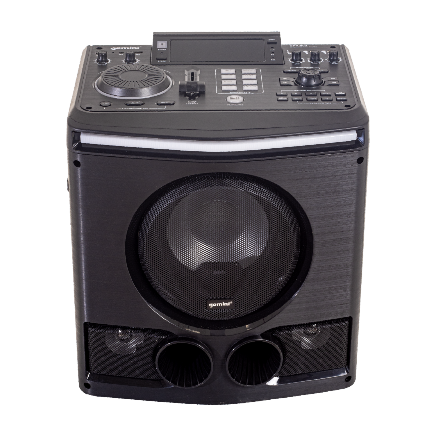 Parlante Karaoke Luces GEMINIS Bluetooth