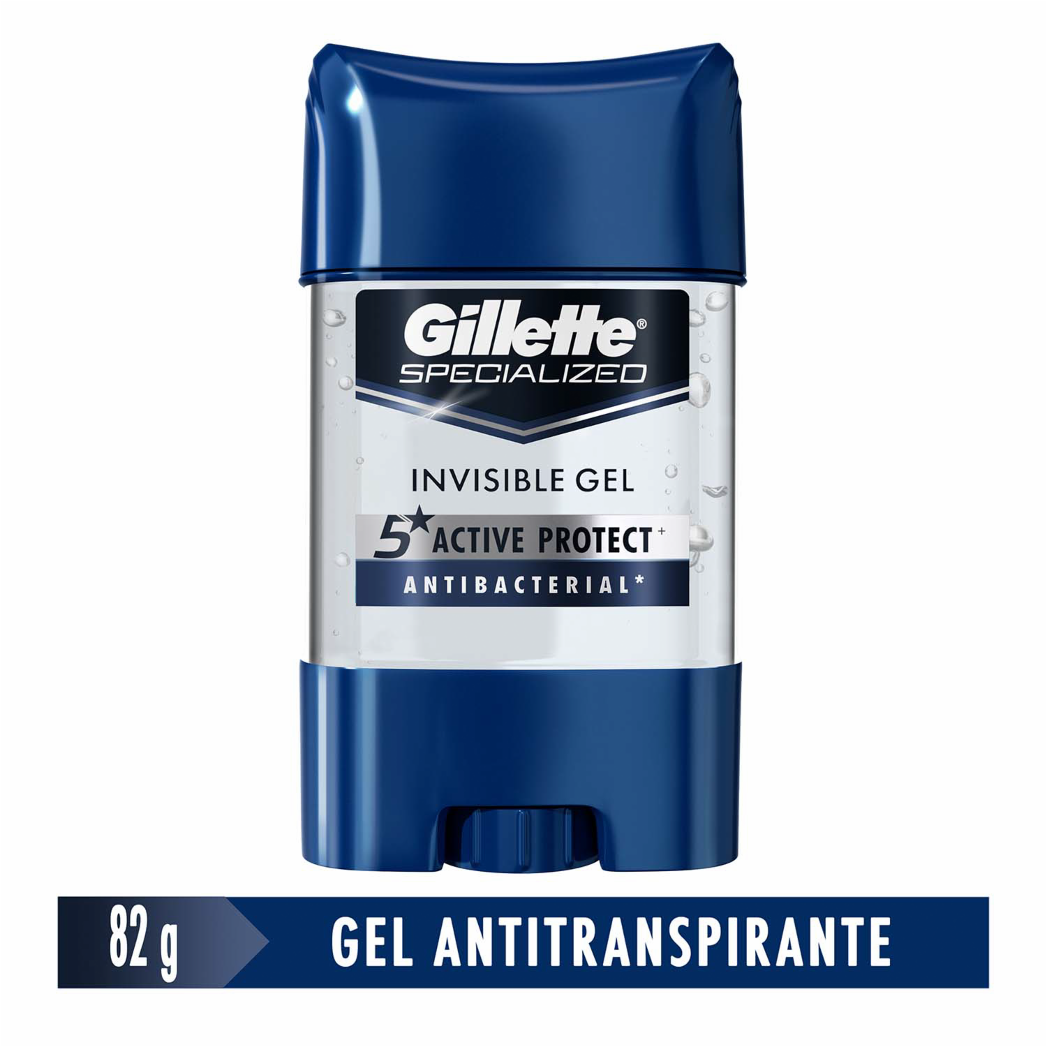 Desodorante En Gel Specialized Antibacterial GILLETTE 82 G