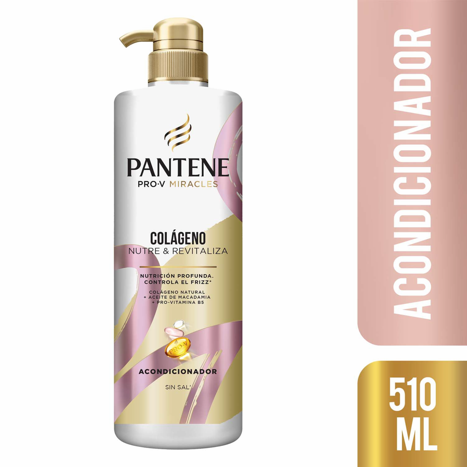 Acondicionador De Cabello Con Colágeno PANTENE 510 Ml