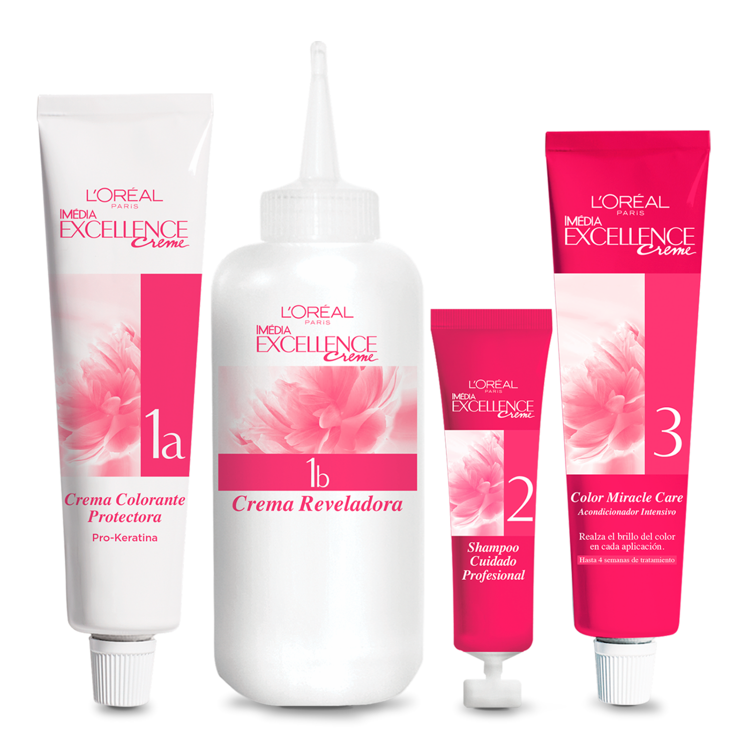 Tinte De Cabello Tono 5 Castaño Claro EXCELLENCE L’ORÉAL PARIS 1 Kit