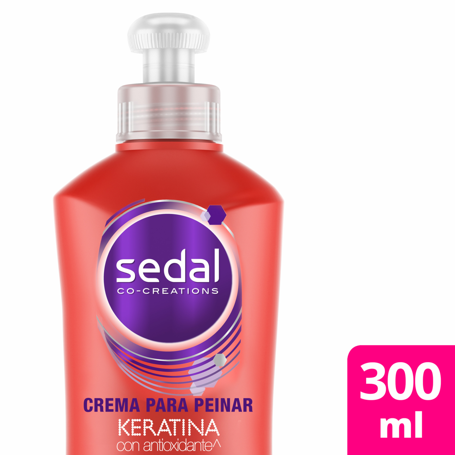 Crema Para Peinar Keratina Con Antioxidante SEDAL 300 Ml