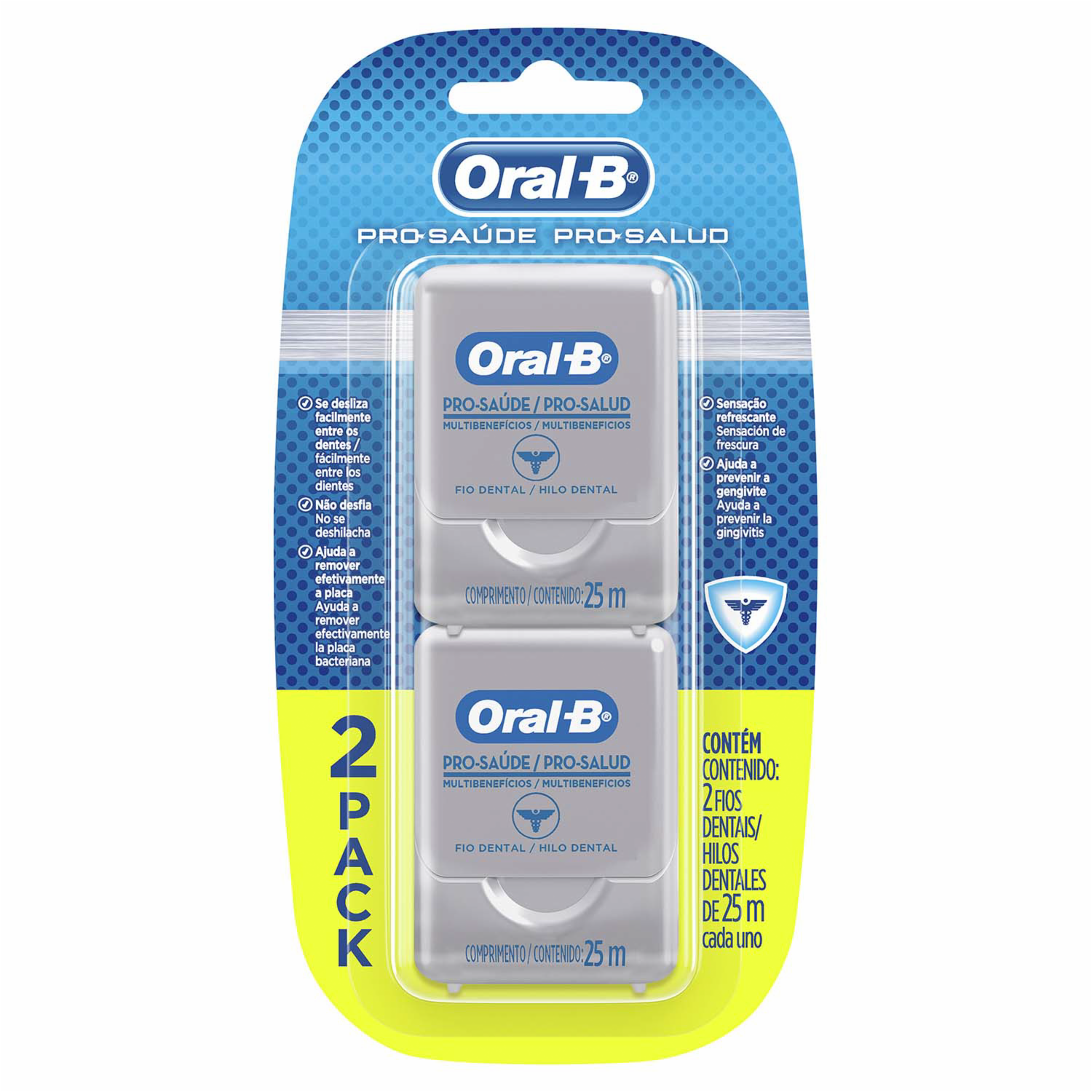 Hilo Dental Pro-Salud ORAL-B 2X25 Metros