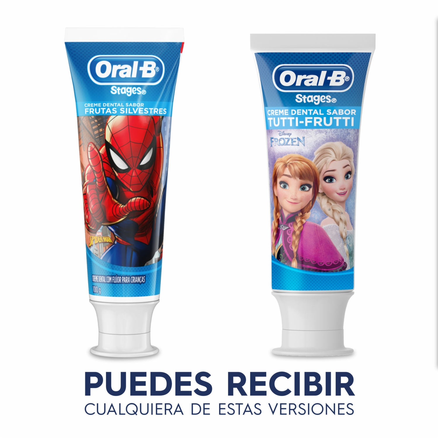 Pasta Dental Infantil Frozen Pro-Salud Stages ORAL-B 75 Ml