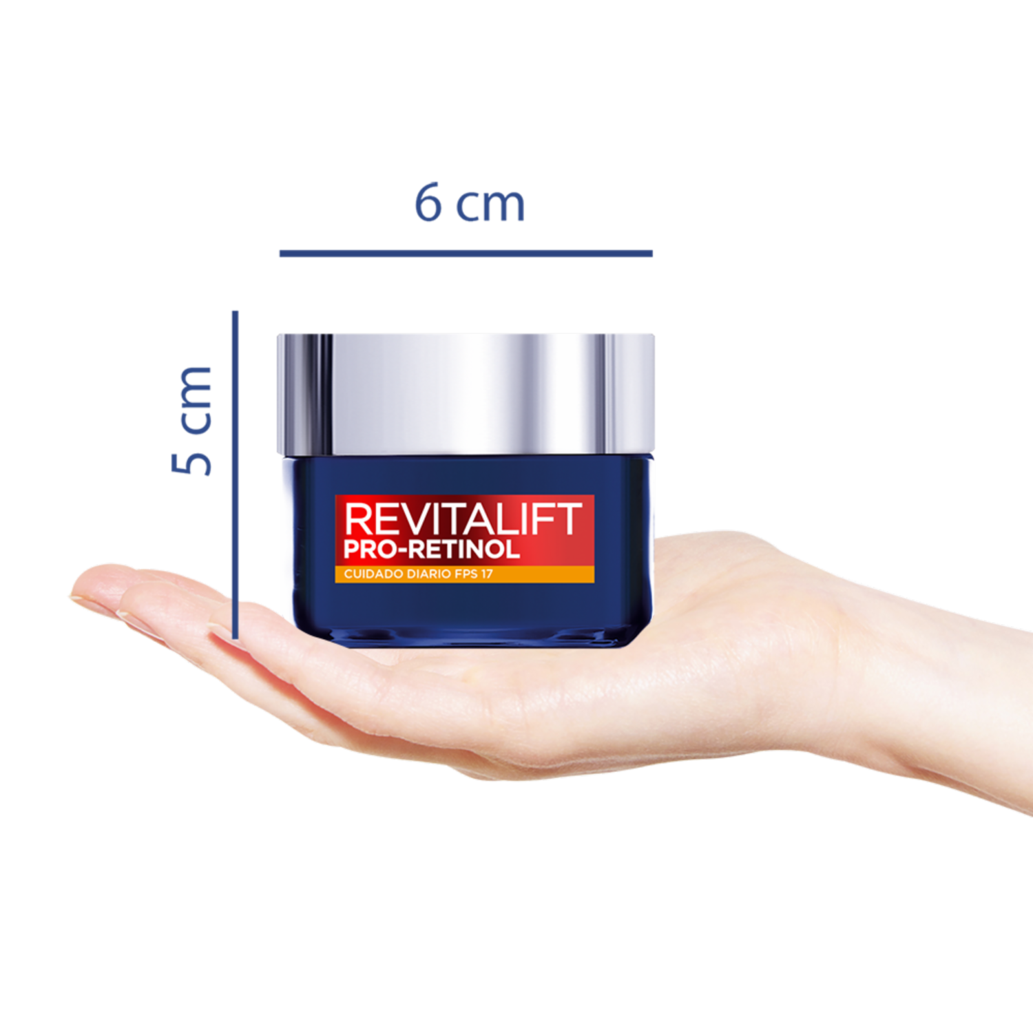 Crema Facial De Día Anti Arrugas Con Pro Retinol Fps 17 Revitalift L’ORÉAL 50 Ml