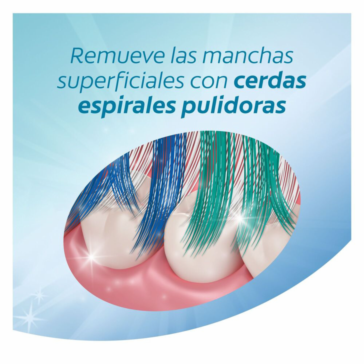 Cepillo Dental Triple Acción Blancura COLGATE Medio