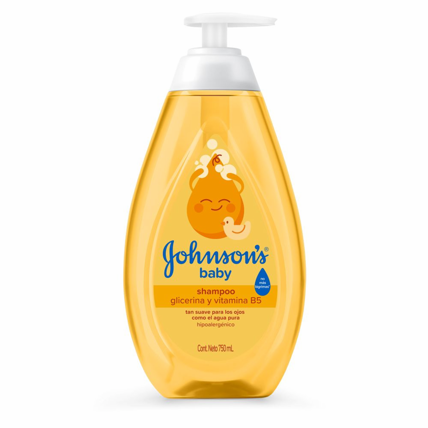 Shampoo Bebé Original JOHNSON’S 750 Ml