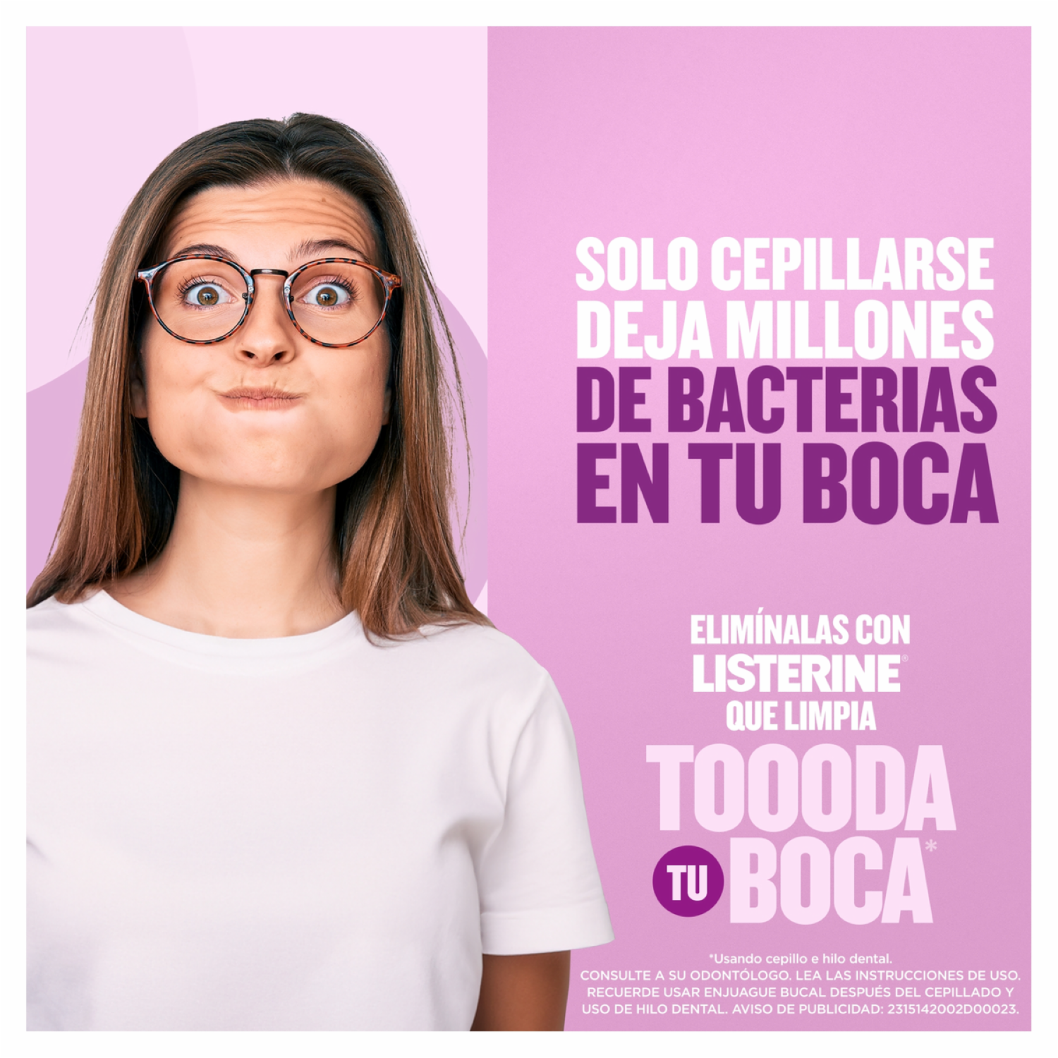 Enjuague  Bucal Cuidado Total Zero LISTERINE 250 Ml