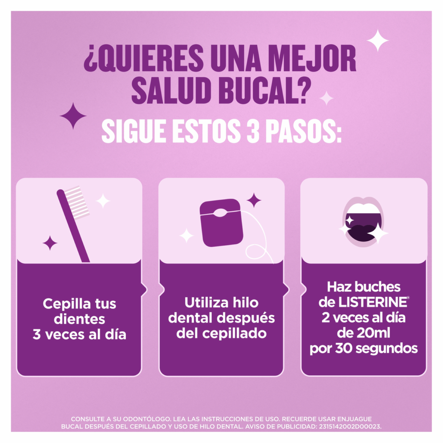 Enjuague  Bucal Cuidado Total Zero LISTERINE 250 Ml