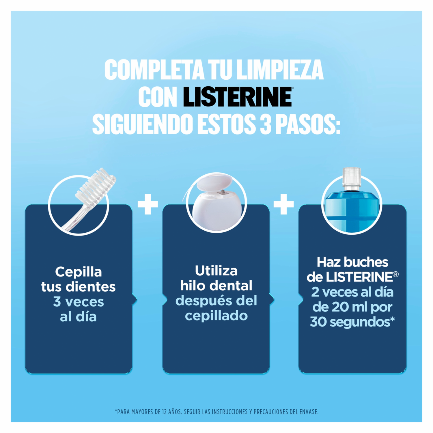 Enjuague  Bucal Control Cálculo LISTERINE 500 Ml