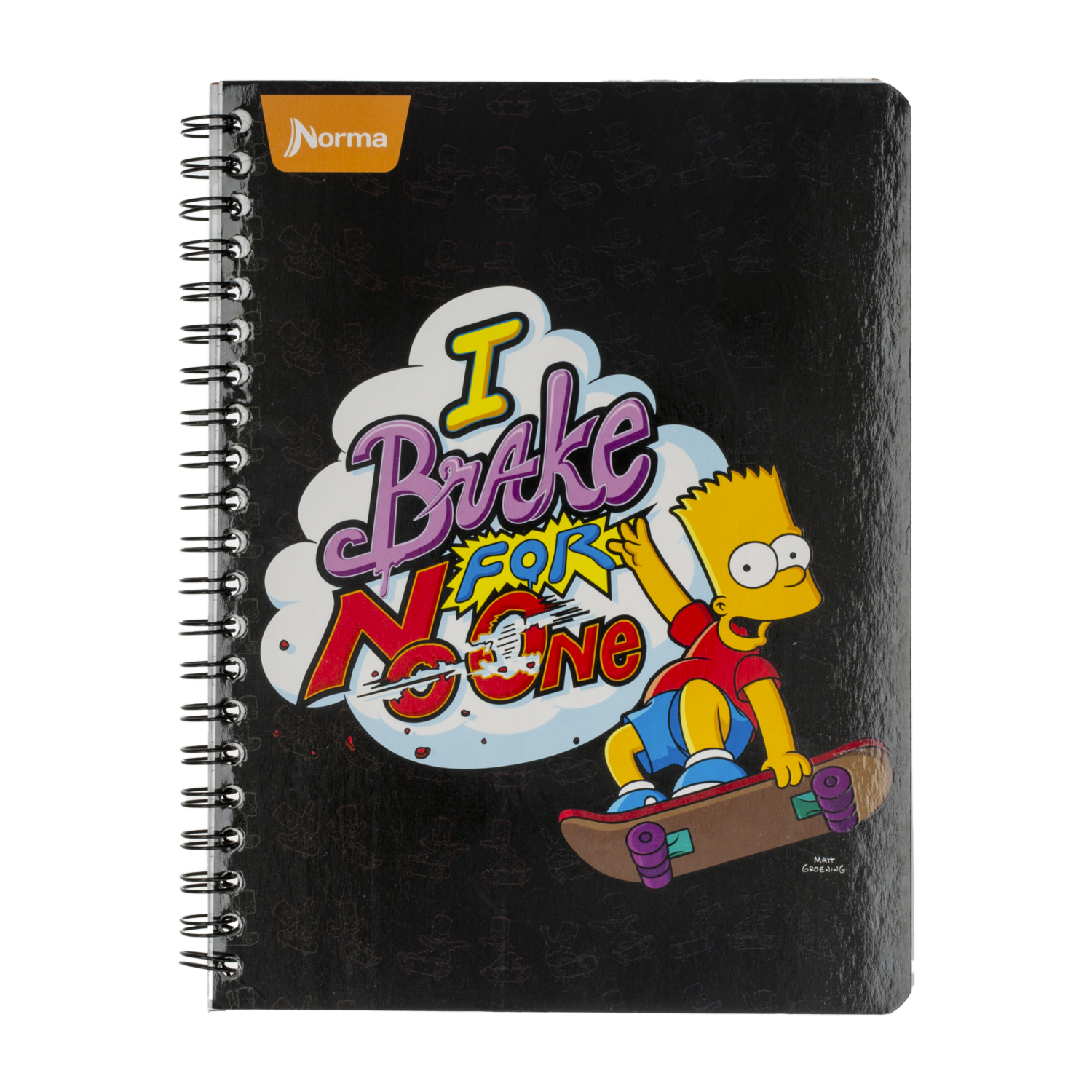 Cuaderno Universitario Los Simpsons 105 Tapa Flexible 1 Línea NORMA 100 Hojas