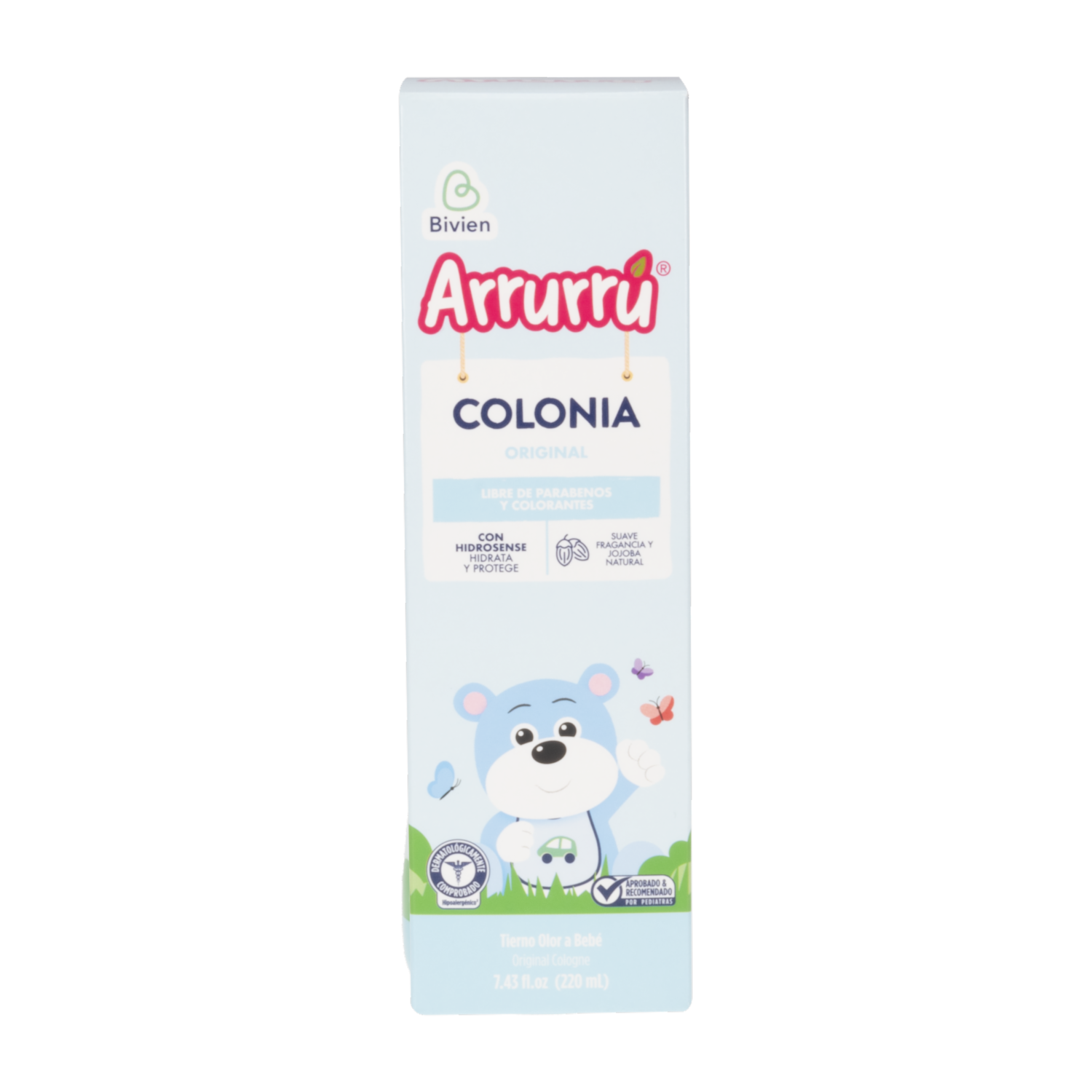 Colonia Para Niños Original Azul ARRURRÚ 220 Ml