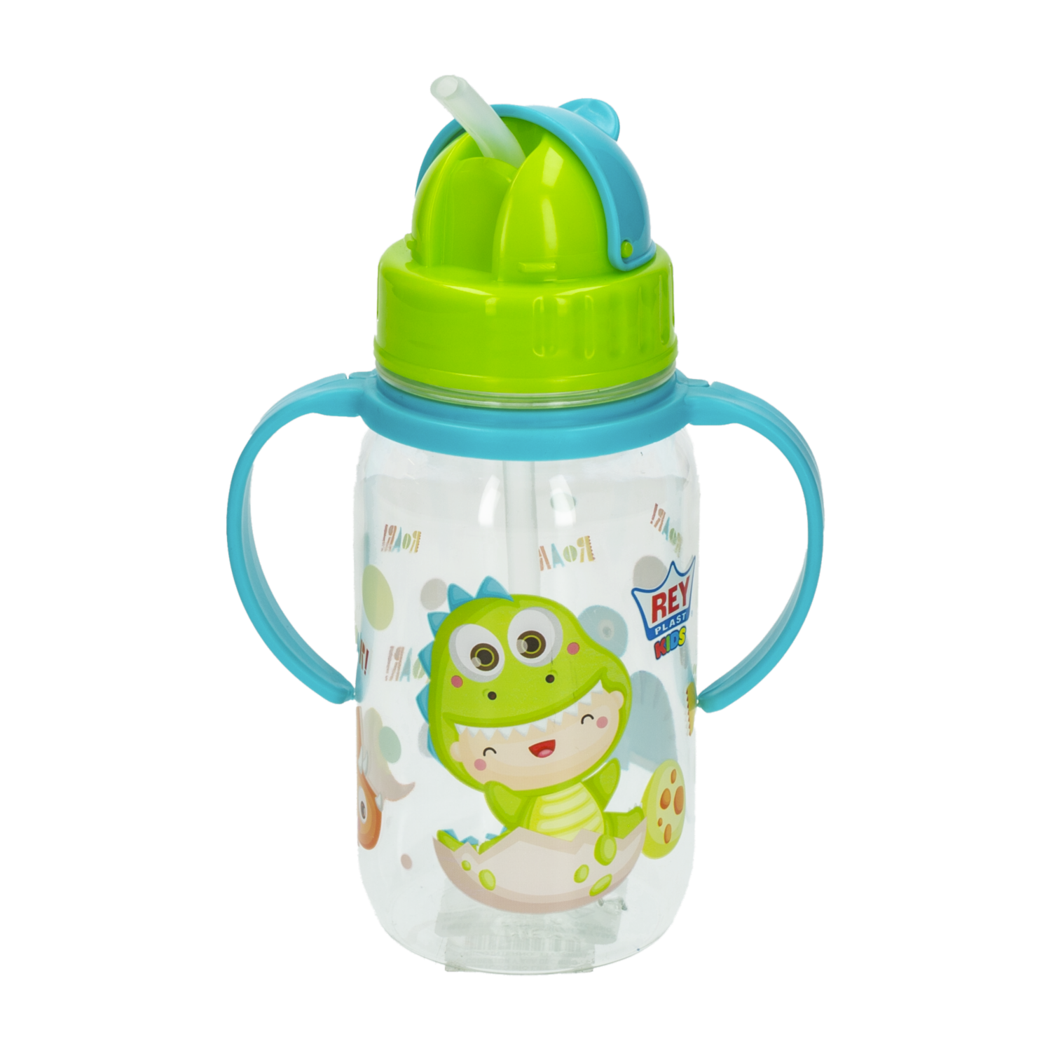 Tomatodo Bio Life Con Cobertor De Pitillo Y Asas Diseño Niño REY 430 Ml