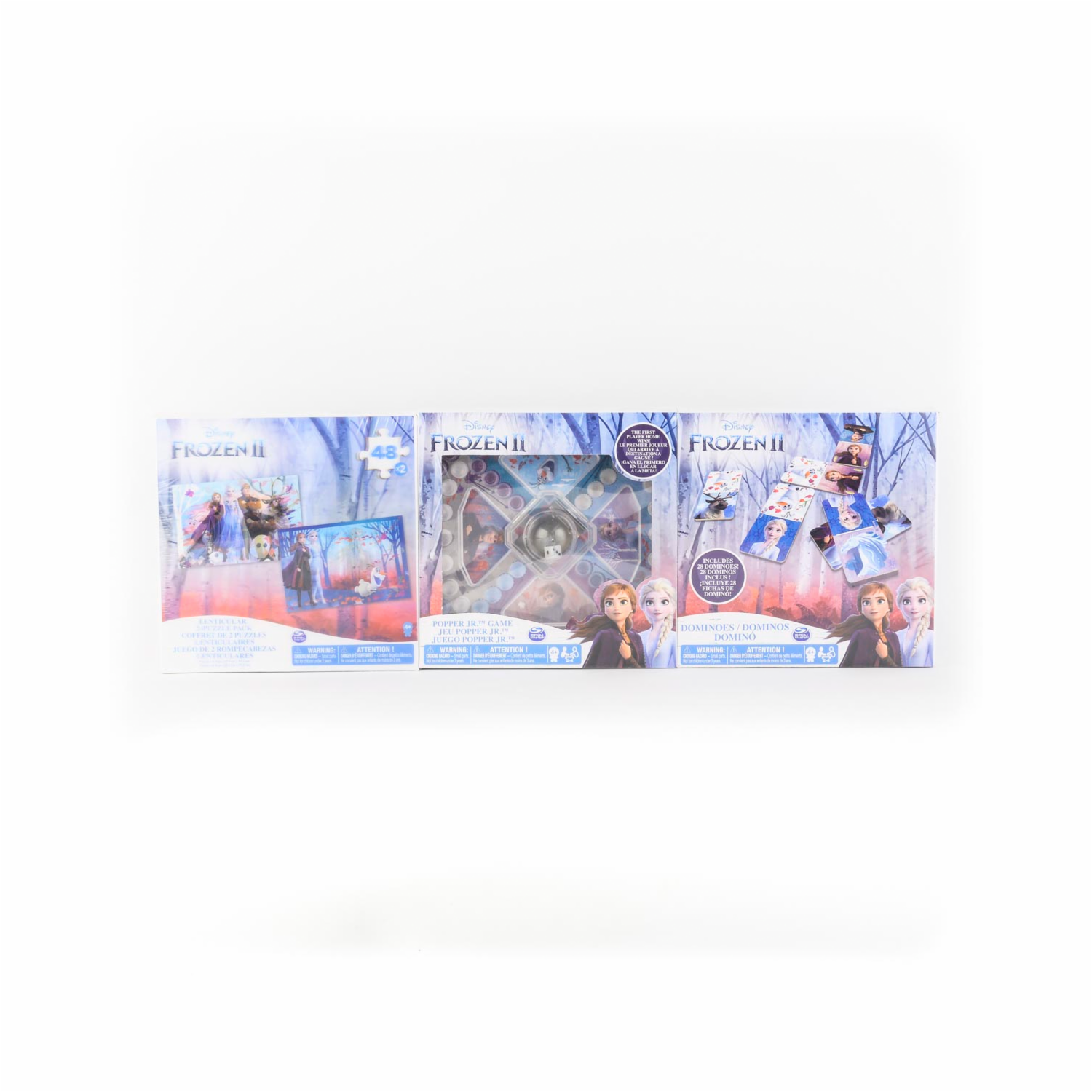 Juego De Mesa 3 En 1 FROZEN 2 – 4 Jugadores