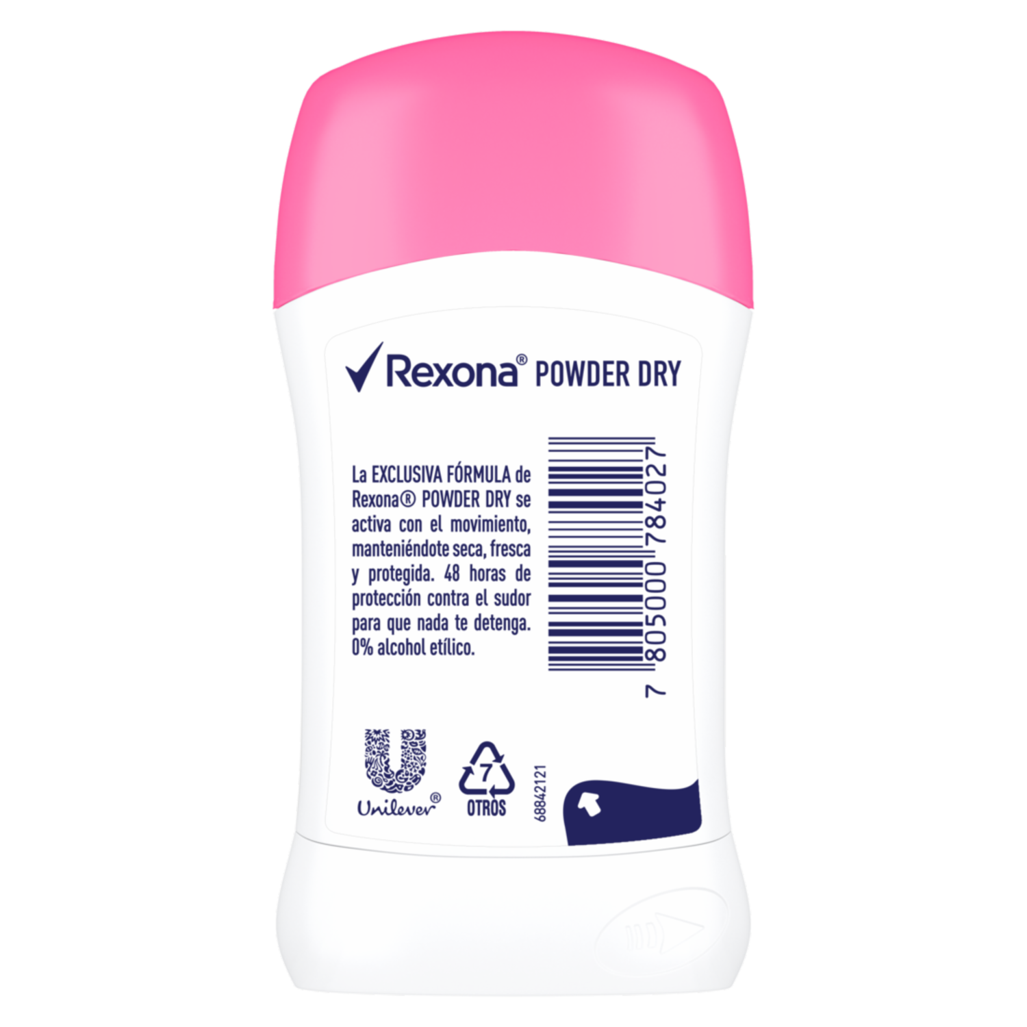 Desodorante En Barra Para Dama Antitranspirante Powder Dry REXONA 50 G