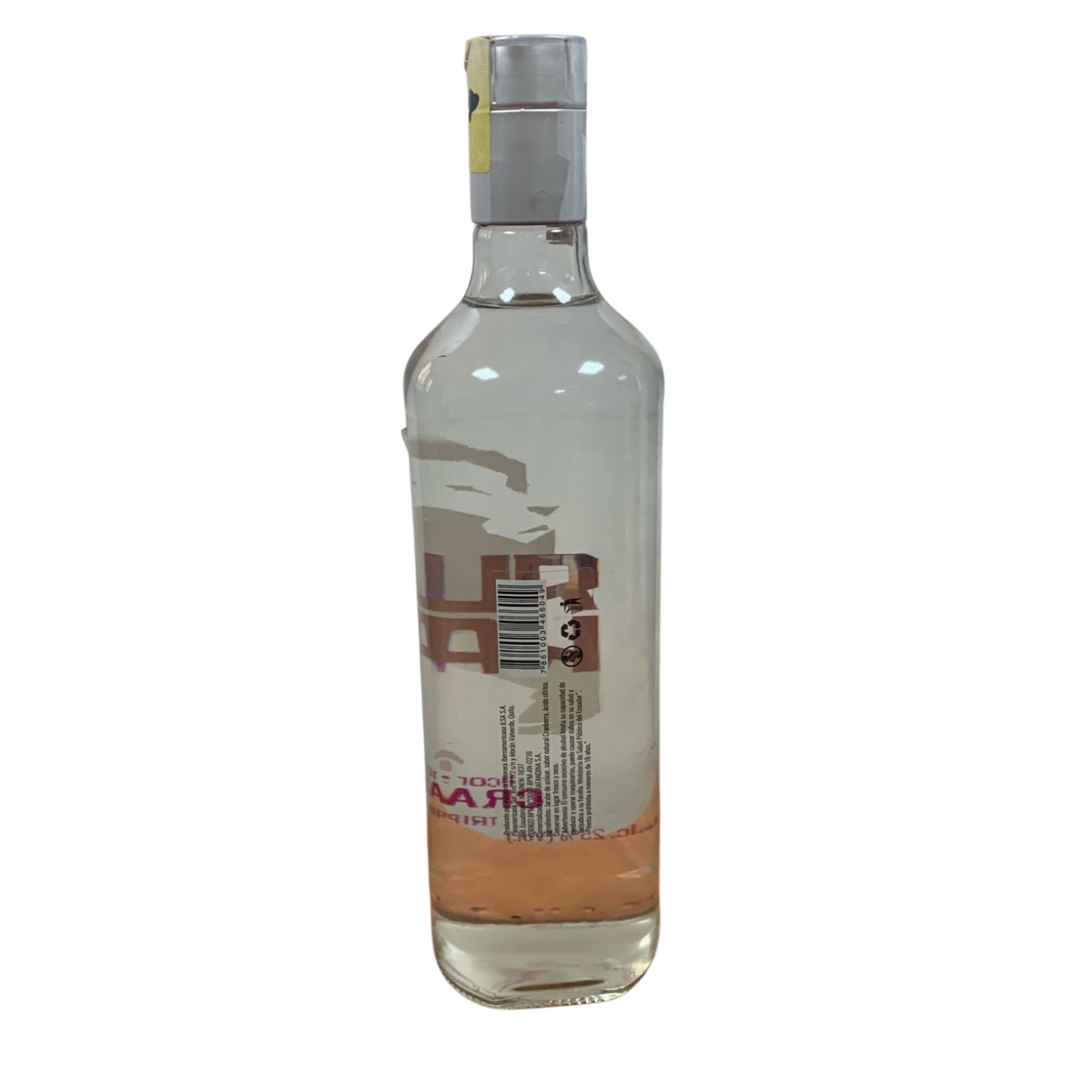 Licor Seco Sabor A Cranberry RUSSKAYA 750 Ml