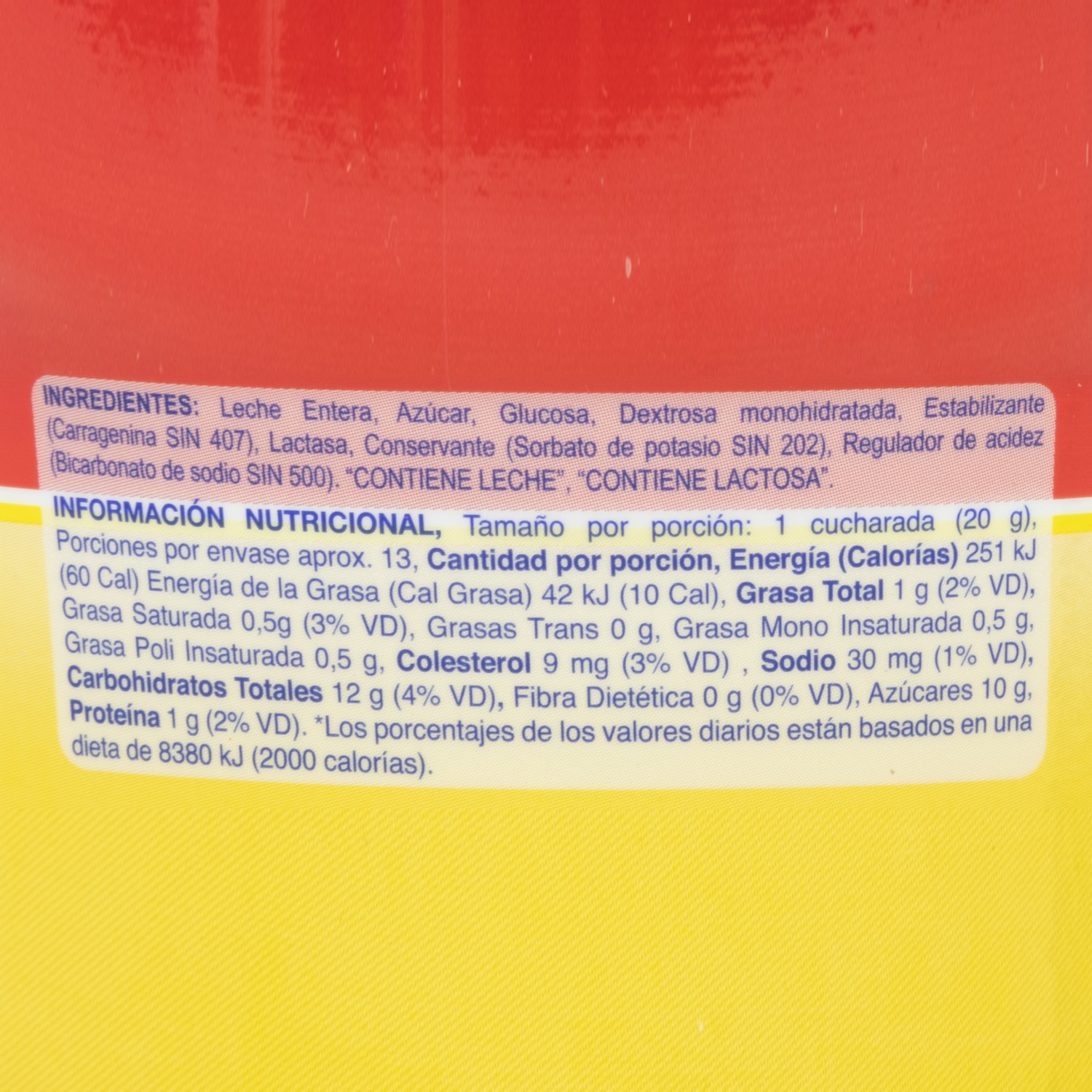 Dulce De Leche Tradicional Para Untar AKÍ 250 G