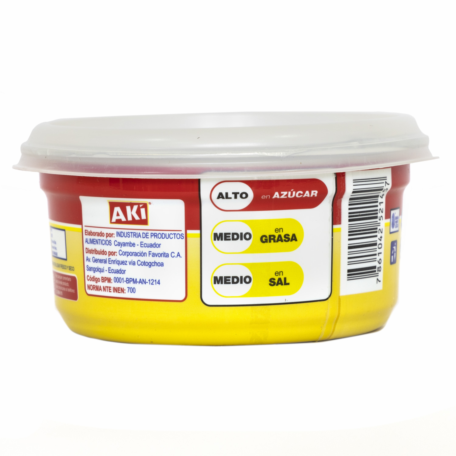 Dulce De Leche Tradicional Para Untar AKÍ 250 G