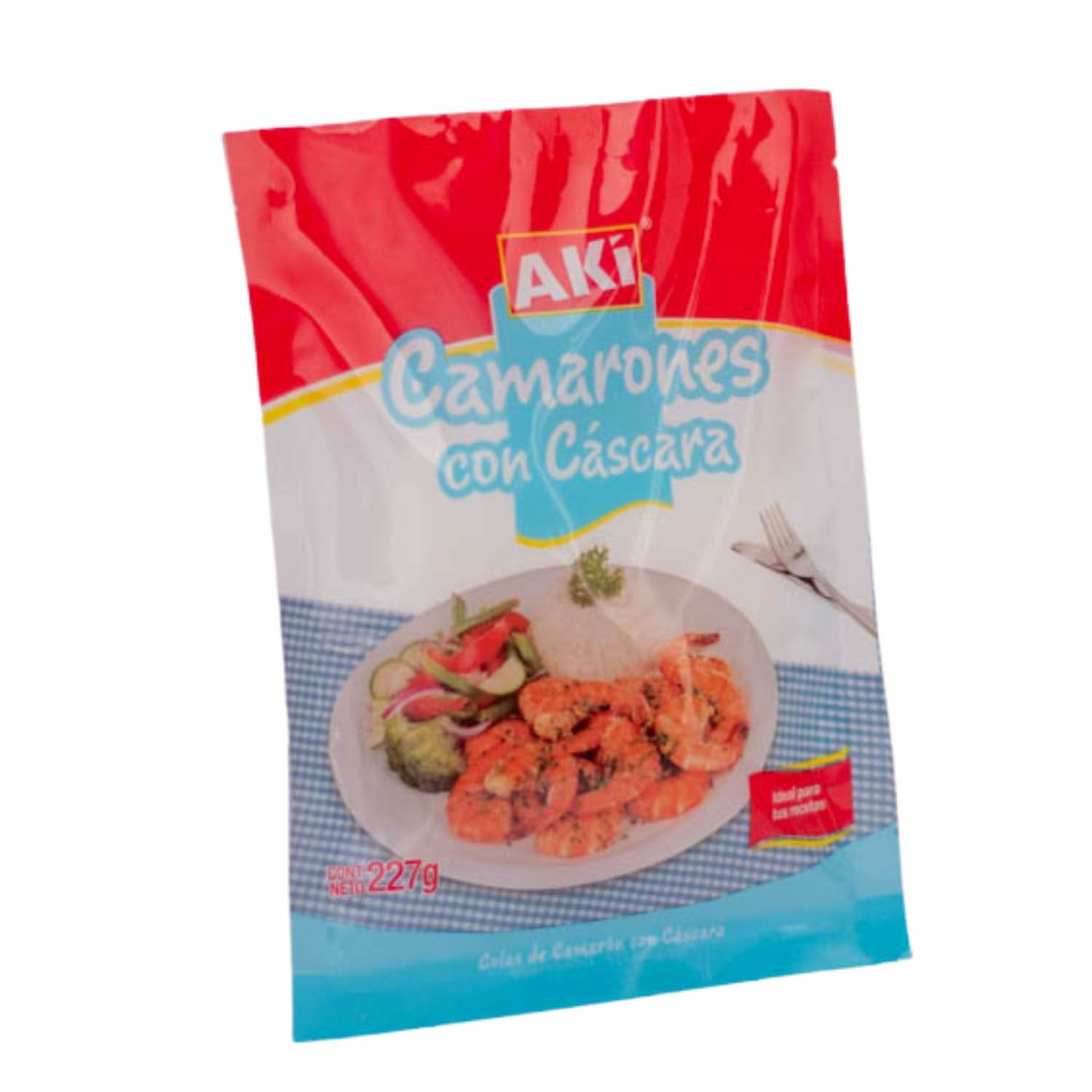 Camarones Con Cáscara AKÍ 227 G