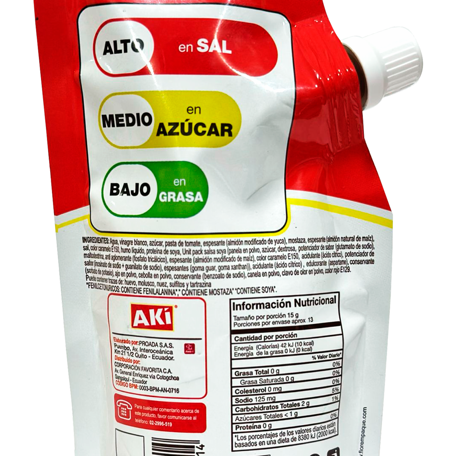 Salsa Bbq Clásica AKÍ 200 G
