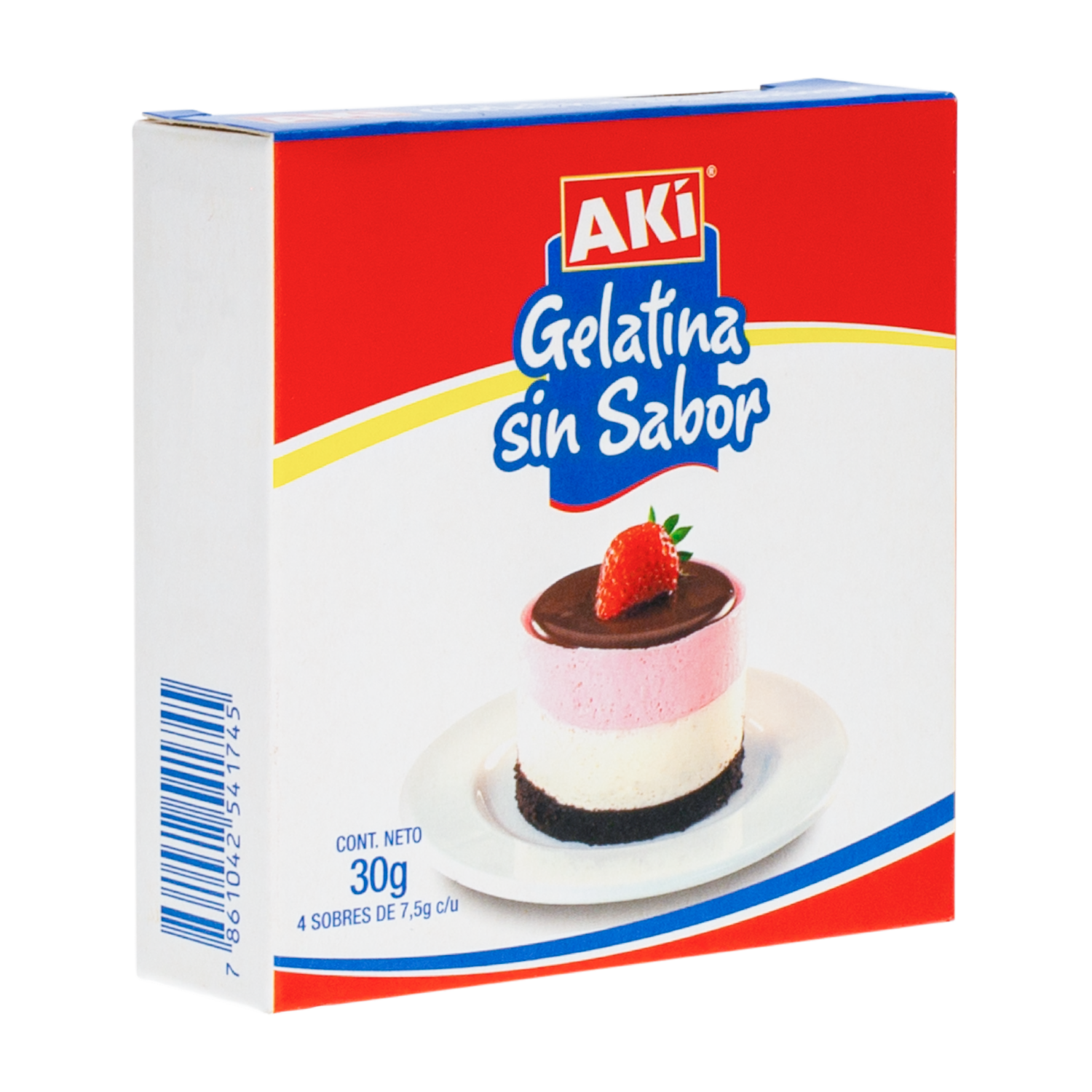 Gelatina Sin Sabor AKÍ 30 G