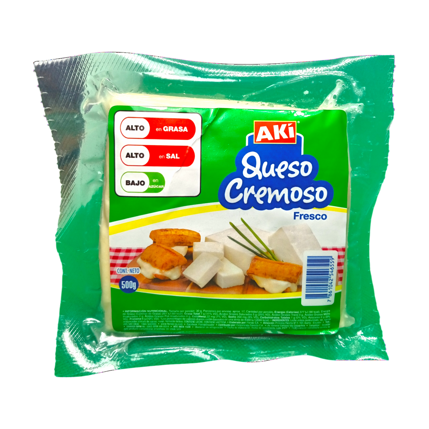 Queso Cremoso AKÍ 500 G
