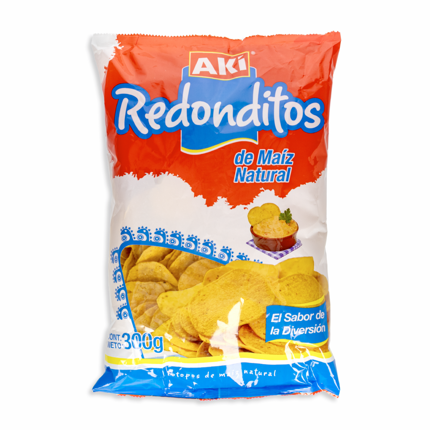 Redonditos De Maíz AKÍ 300 G
