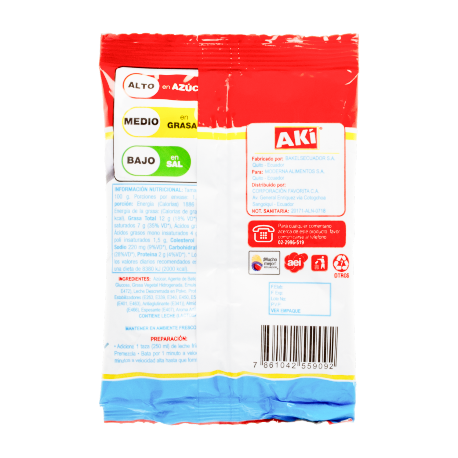 Crema Chantilly AKÍ 100 G