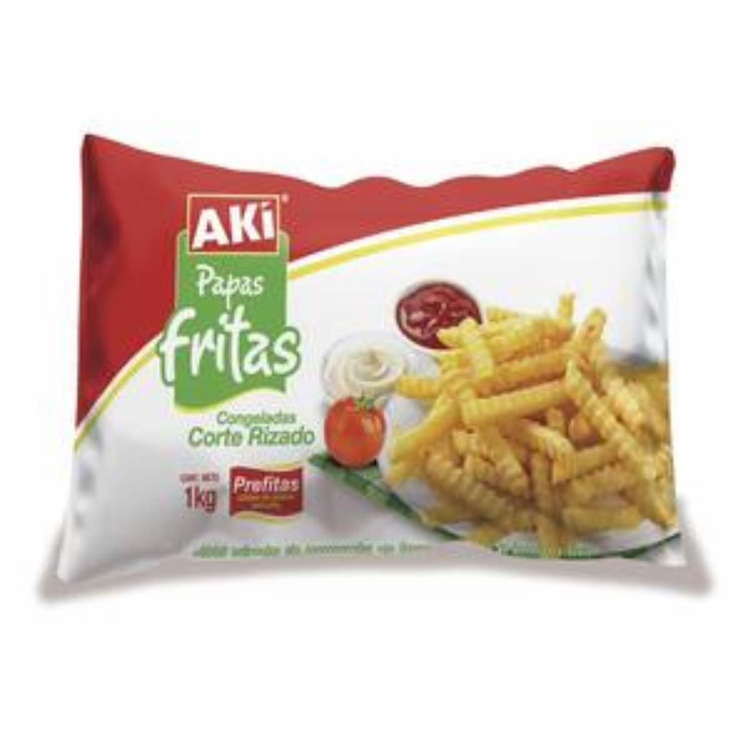 Papa Frita Onduladas AKÍ 1 Kg
