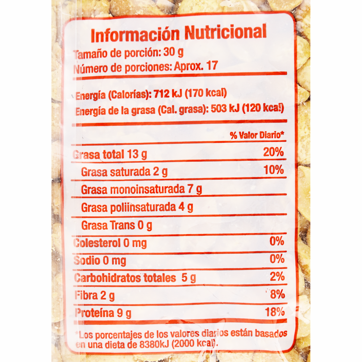 Maní Tostado AKÍ 500 G