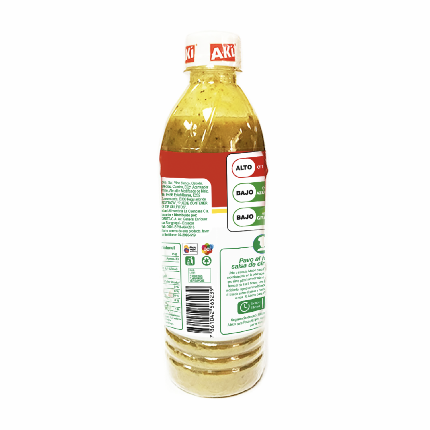 Adobo Para Pavo Contiene Vino AKÍ 500 G