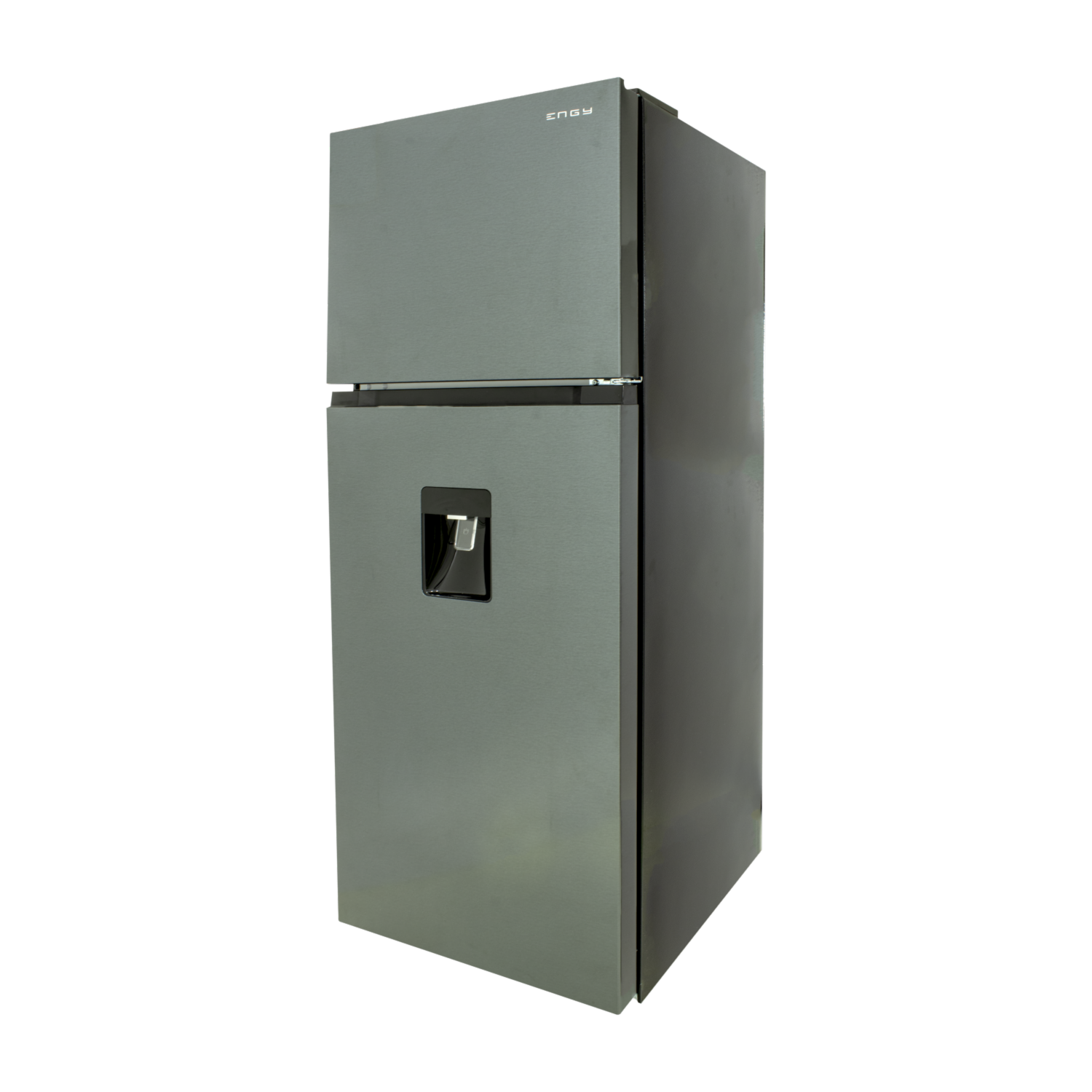 Refrigeradora Top Mount Gris Con Dispensador ENG-468 ENGY 339 Litros
