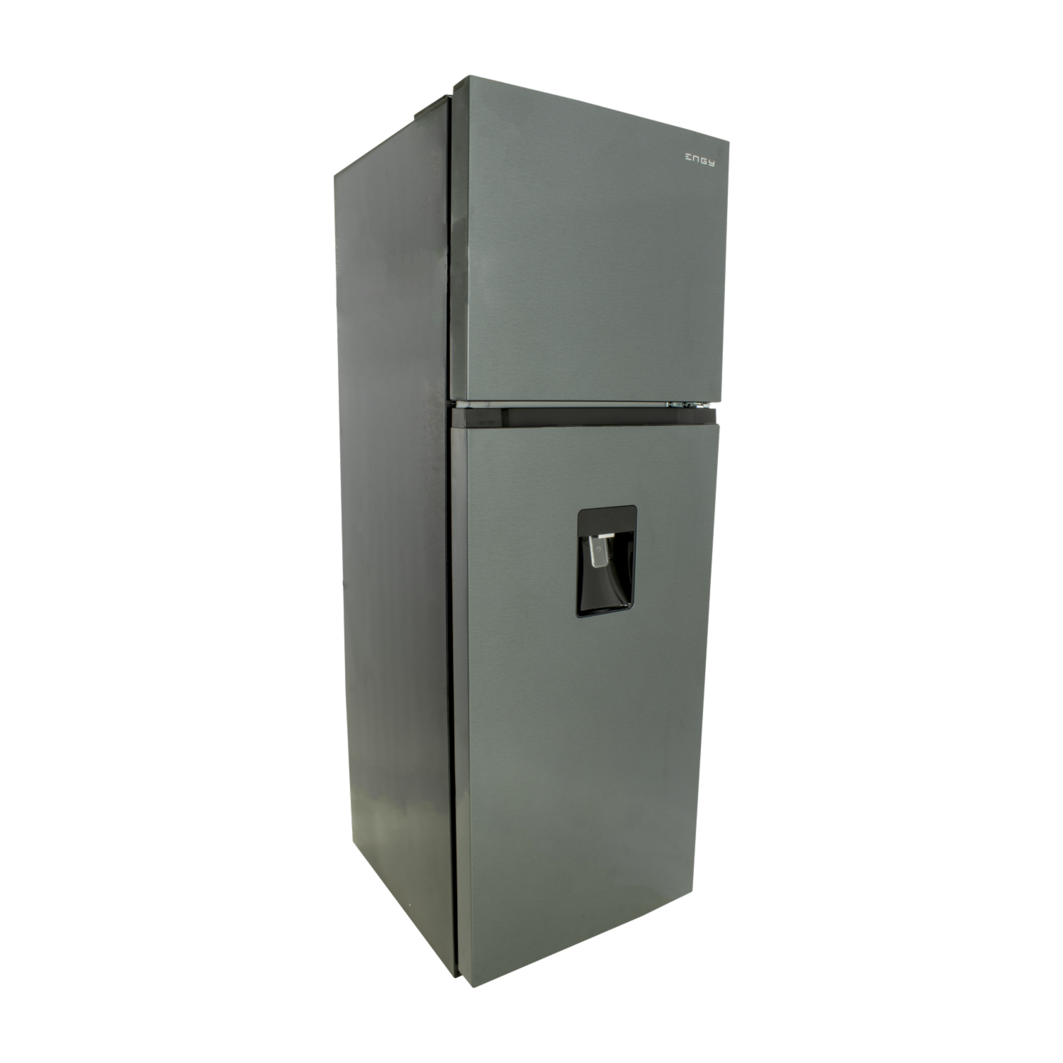 Refrigeradora Top Mount Gris Con Dispensador ENG-468 ENGY 339 Litros
