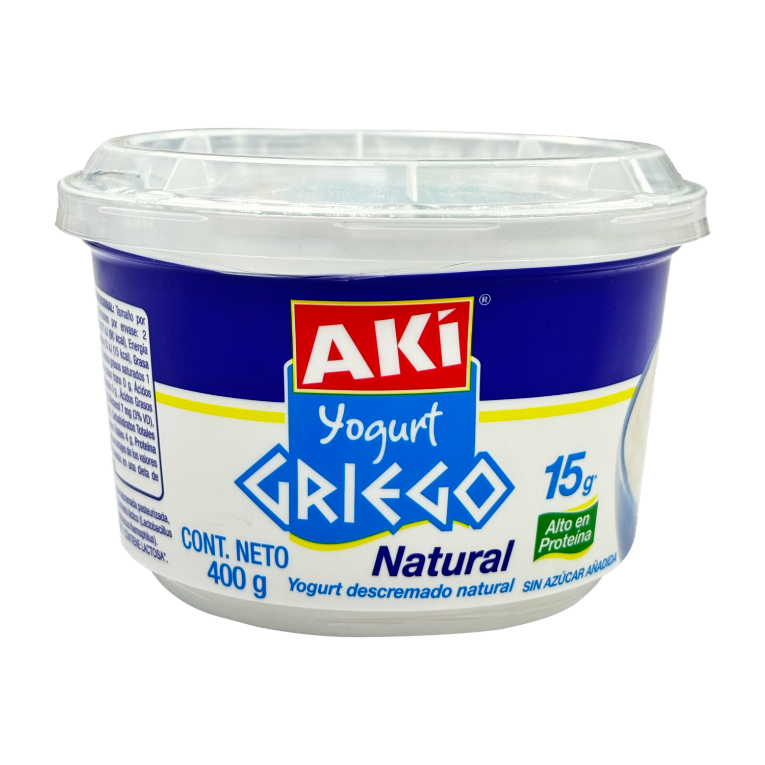 Yogurt Griego Natural AKÍ 400 G