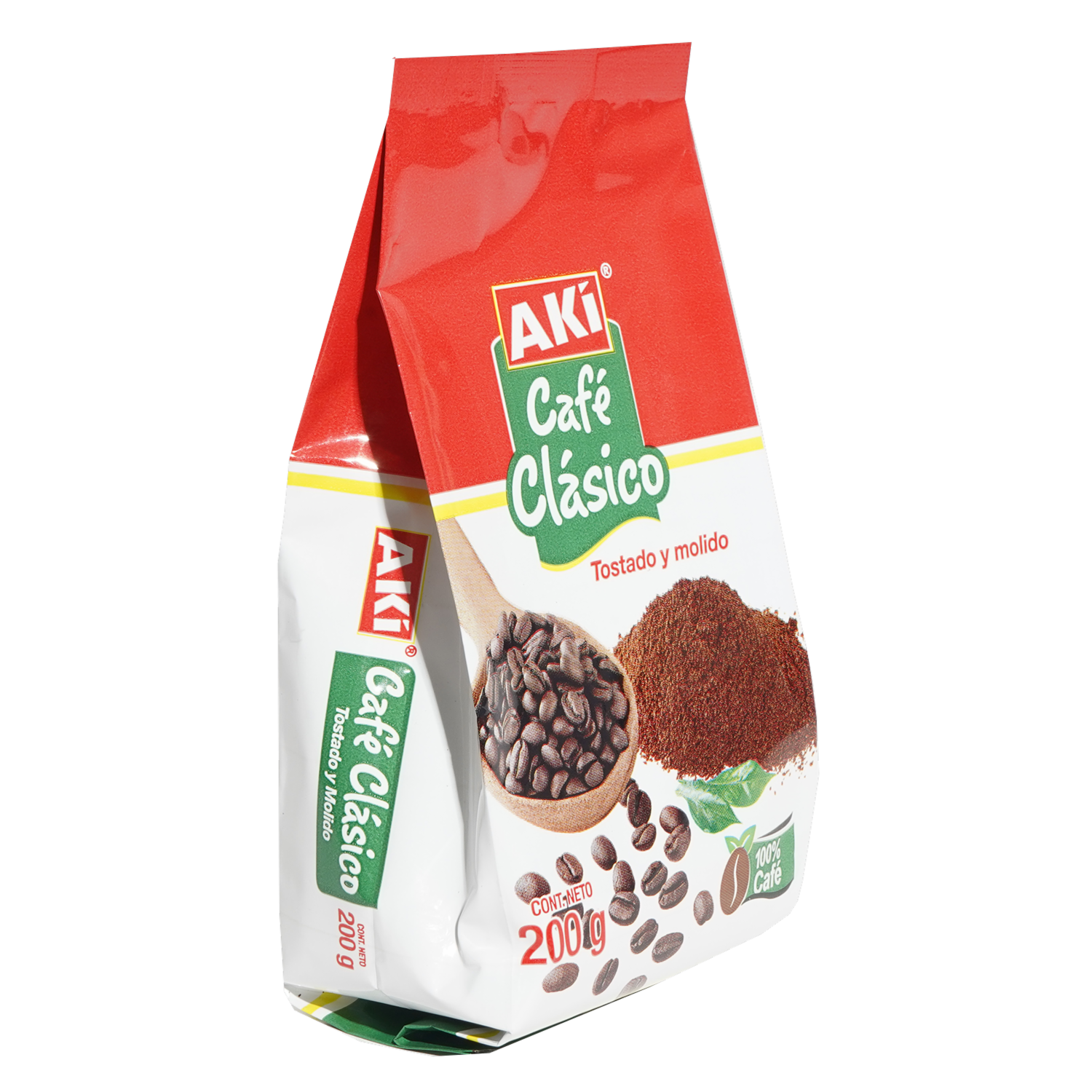 Café Tostado Y Molido Clásico AKÍ 200 G