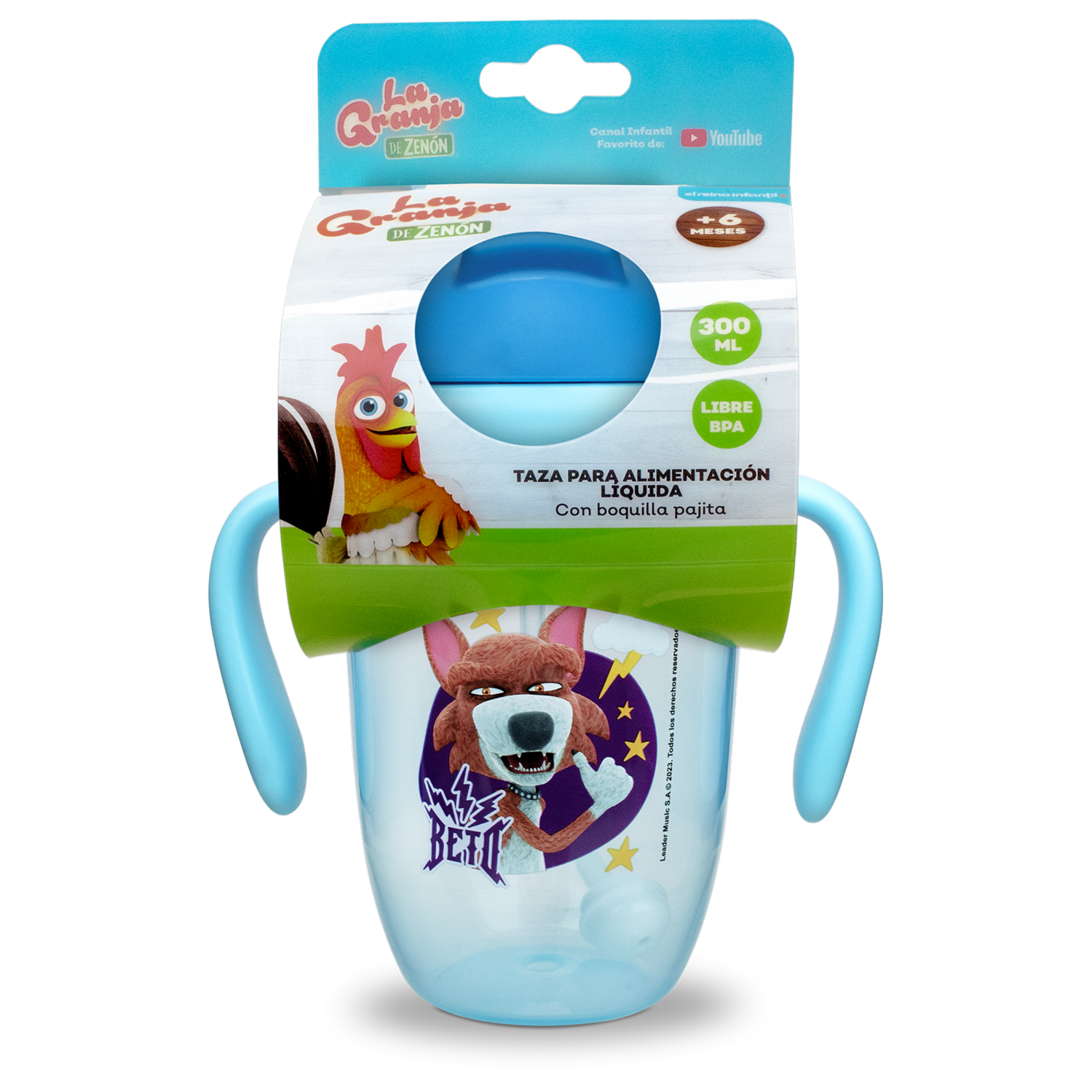 Taza Infantil Con Sorbete Y Mango CARLITOS Unidad