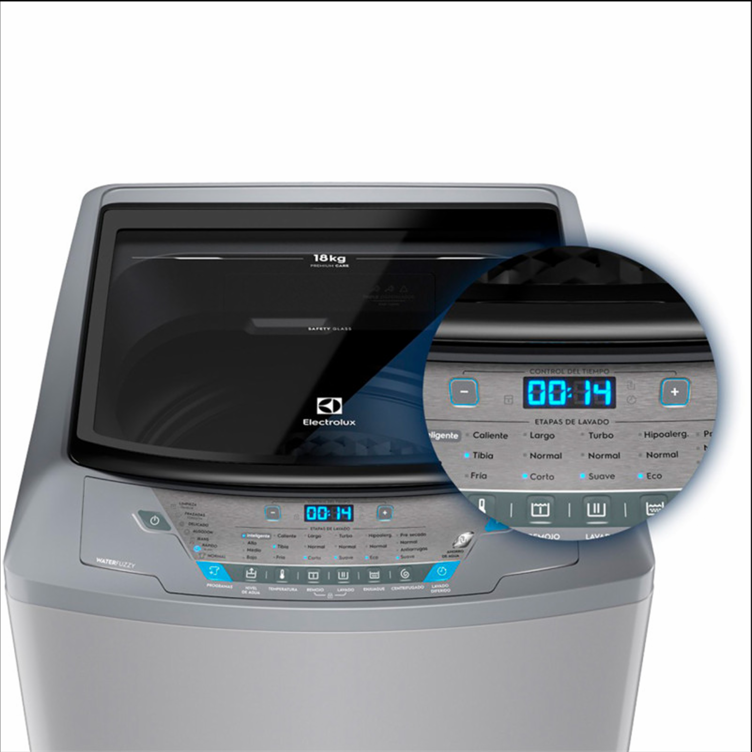 Lavadora De Ropa Premium Care Impeller  EWIX18F6ESG ELECTROLUX 18 Kilos