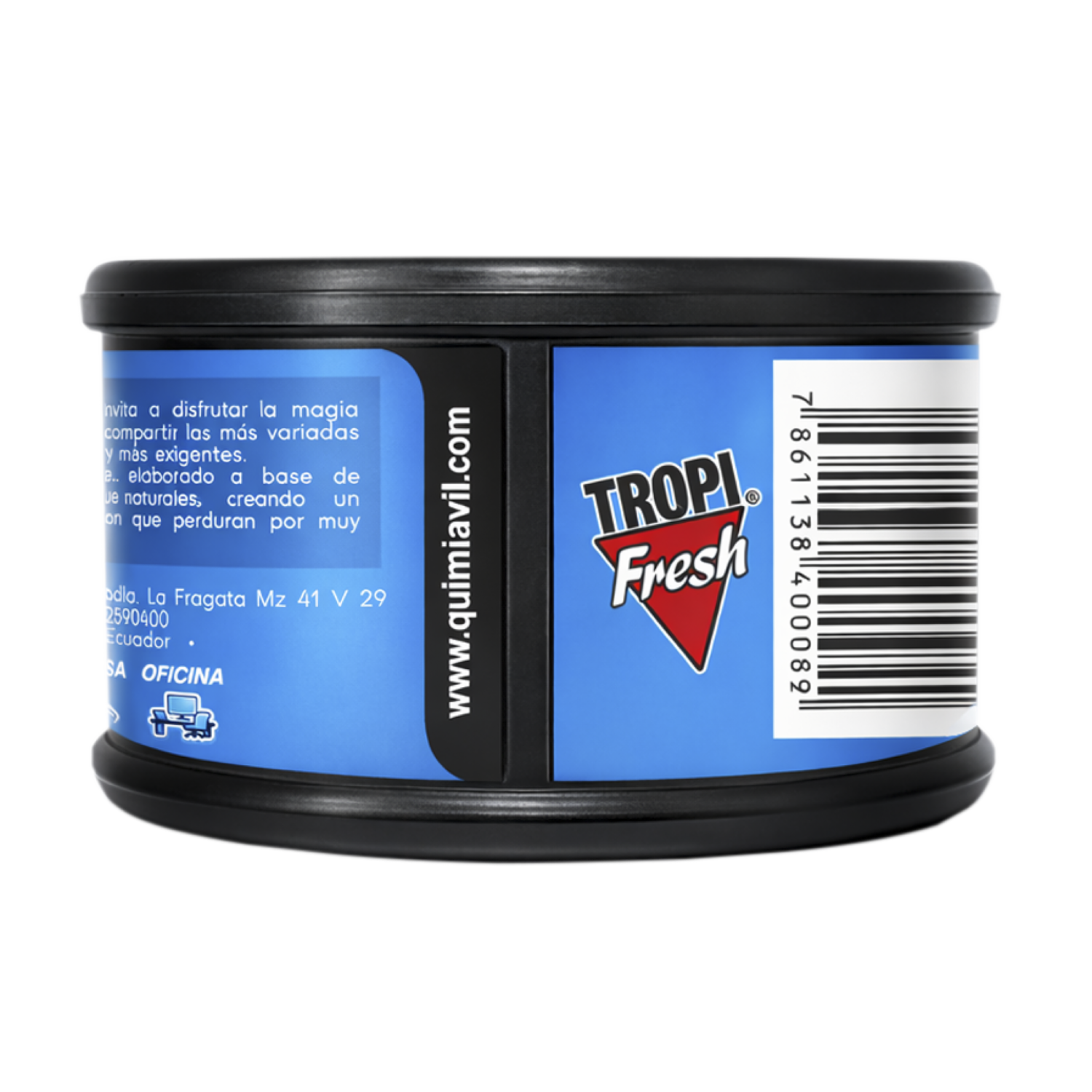 Ambiental Para Auto En Gel Aroma Brisa Marina TROPI FRESH 120 G