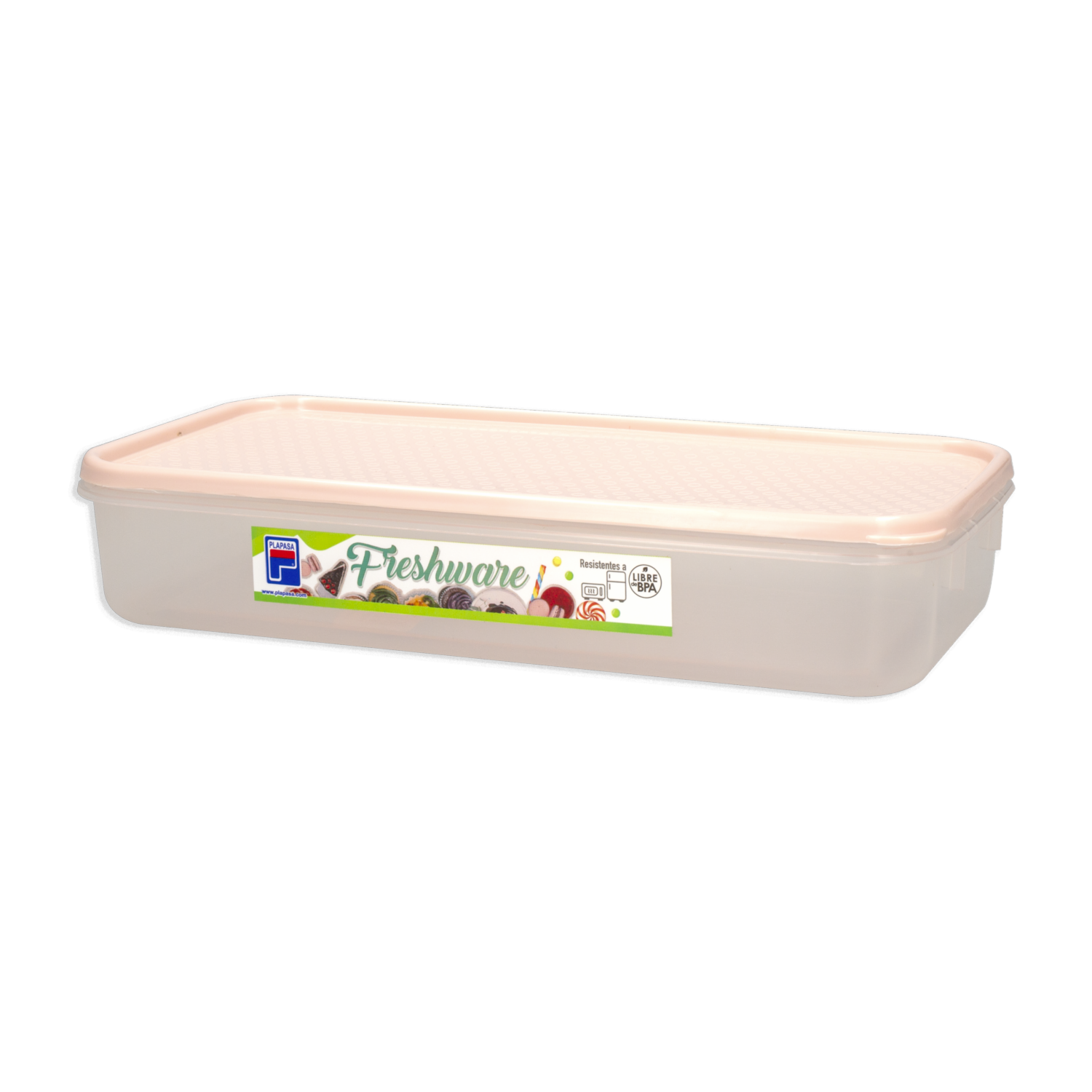 Repostero Freshware Con Tapa Palo Rosa Velvet PLAPASA N2