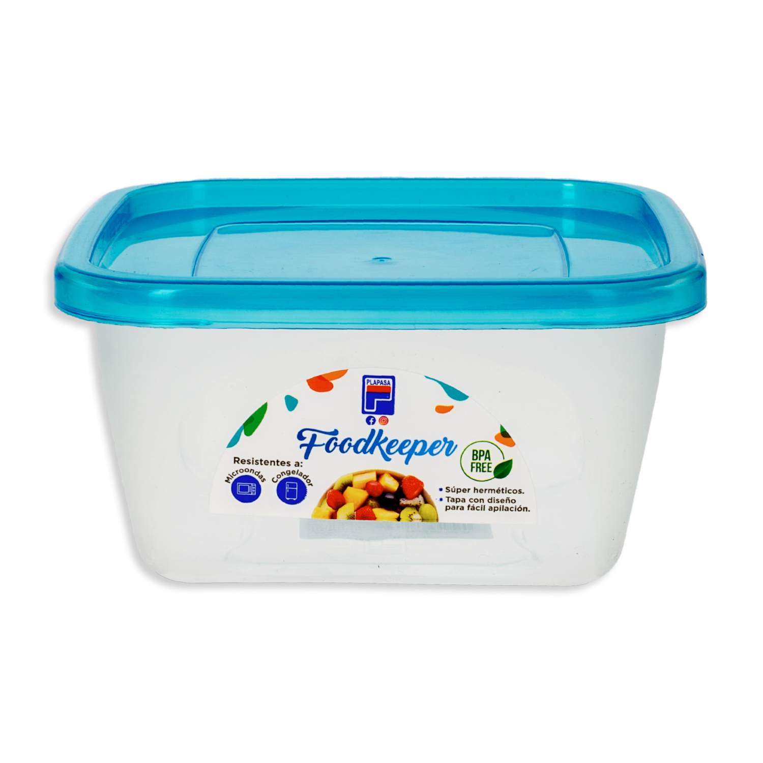 Set Reposteros Foodkeepers N1 Y N2 Azul PLAPASA 2 Piezas