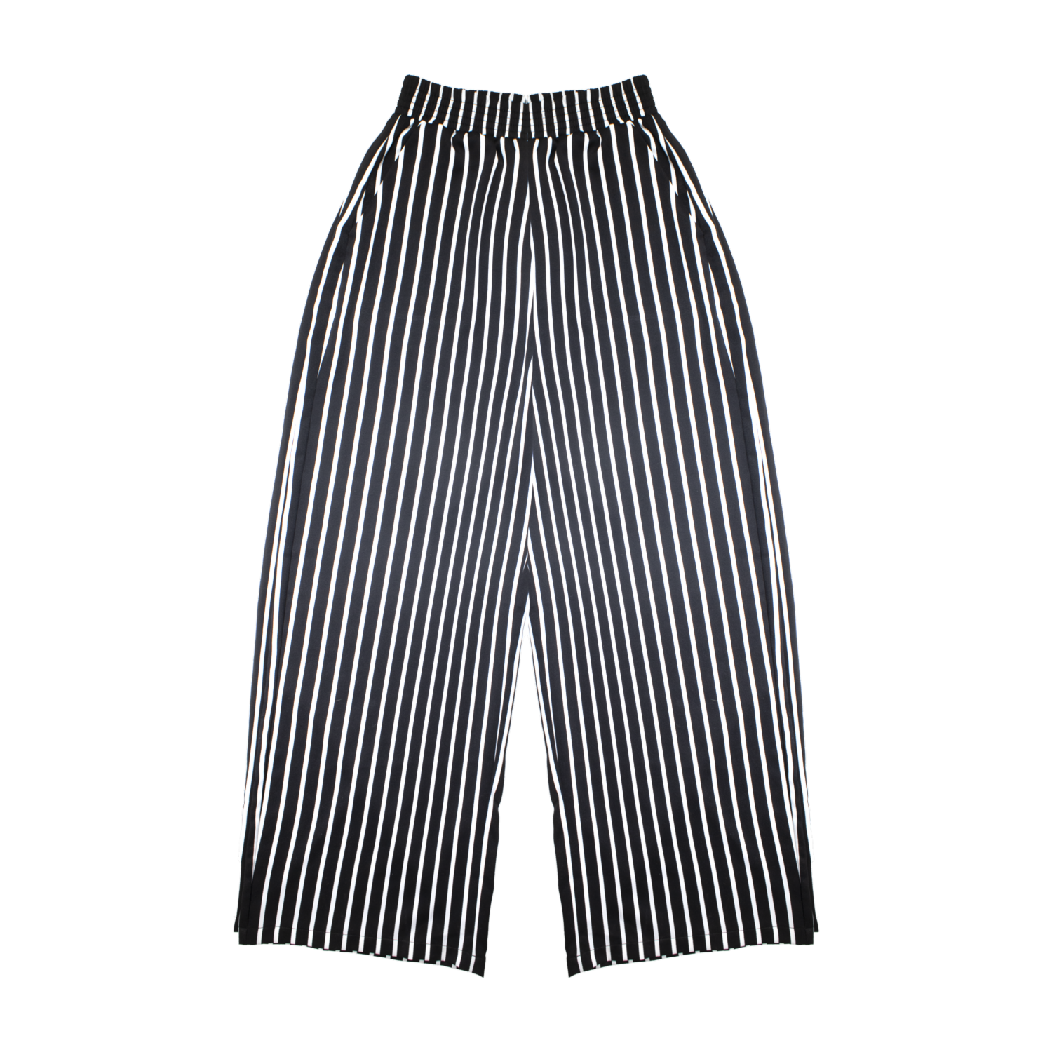 Pantalón Palazzo Cintura Elástica Rayas ADLIB