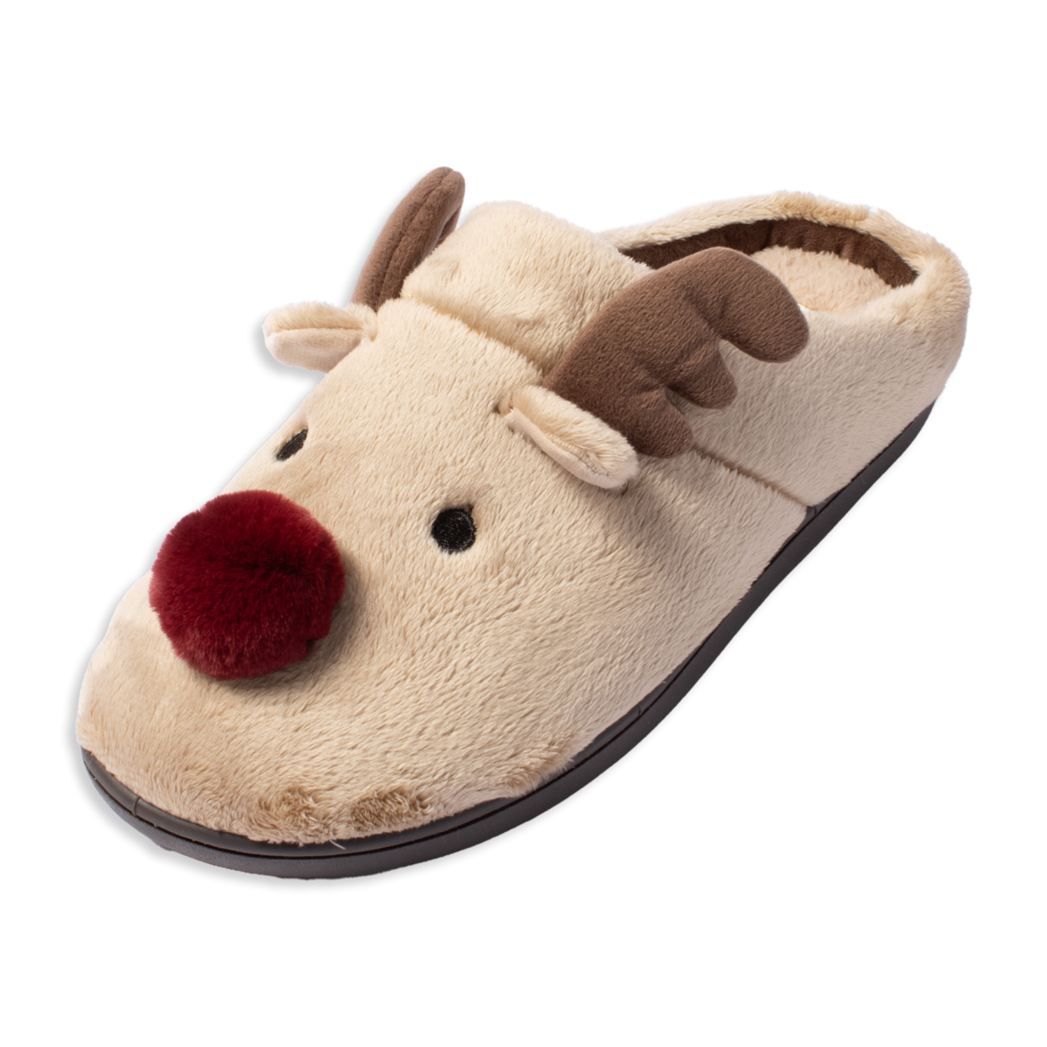 Pantuflas Navideña De Reno CM ORIGINAL