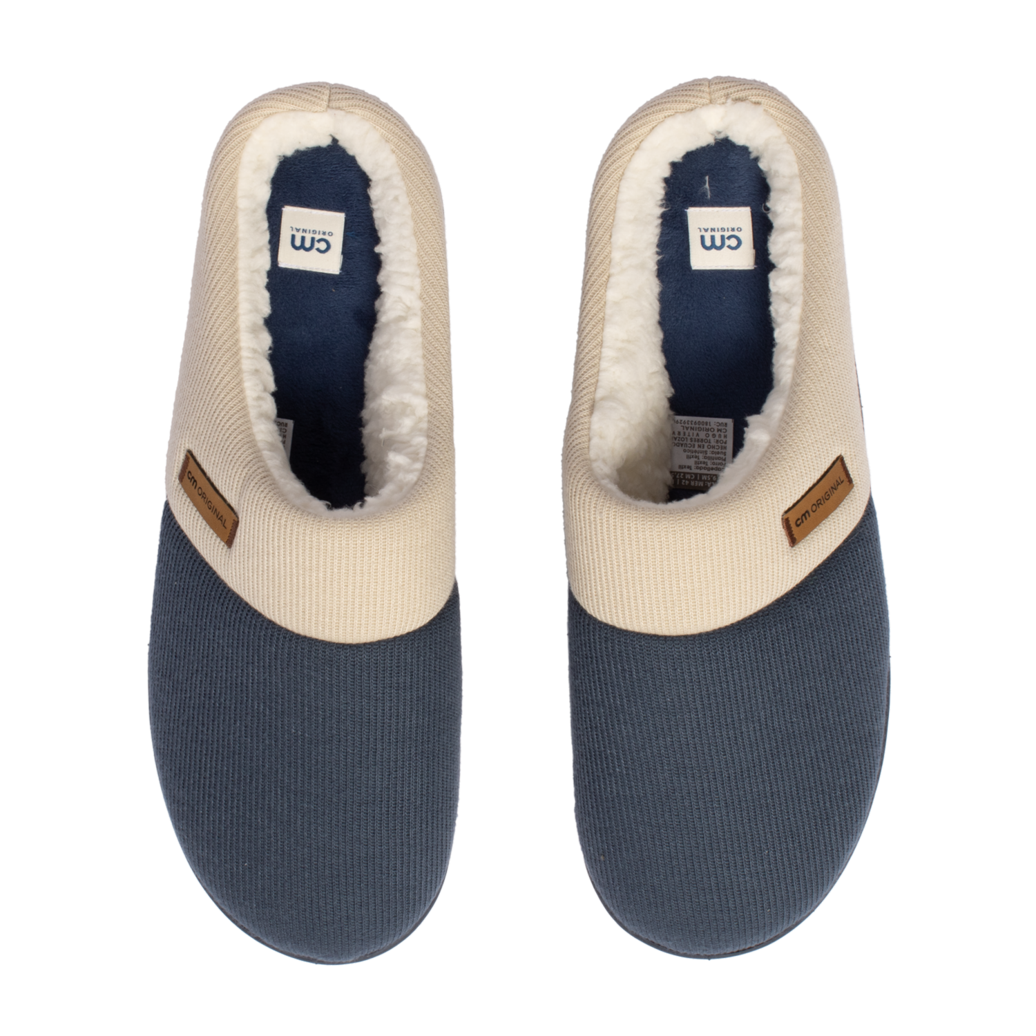 Pantuflas Suela Antideslizante Plantilla Confortable CM ORIGINAL