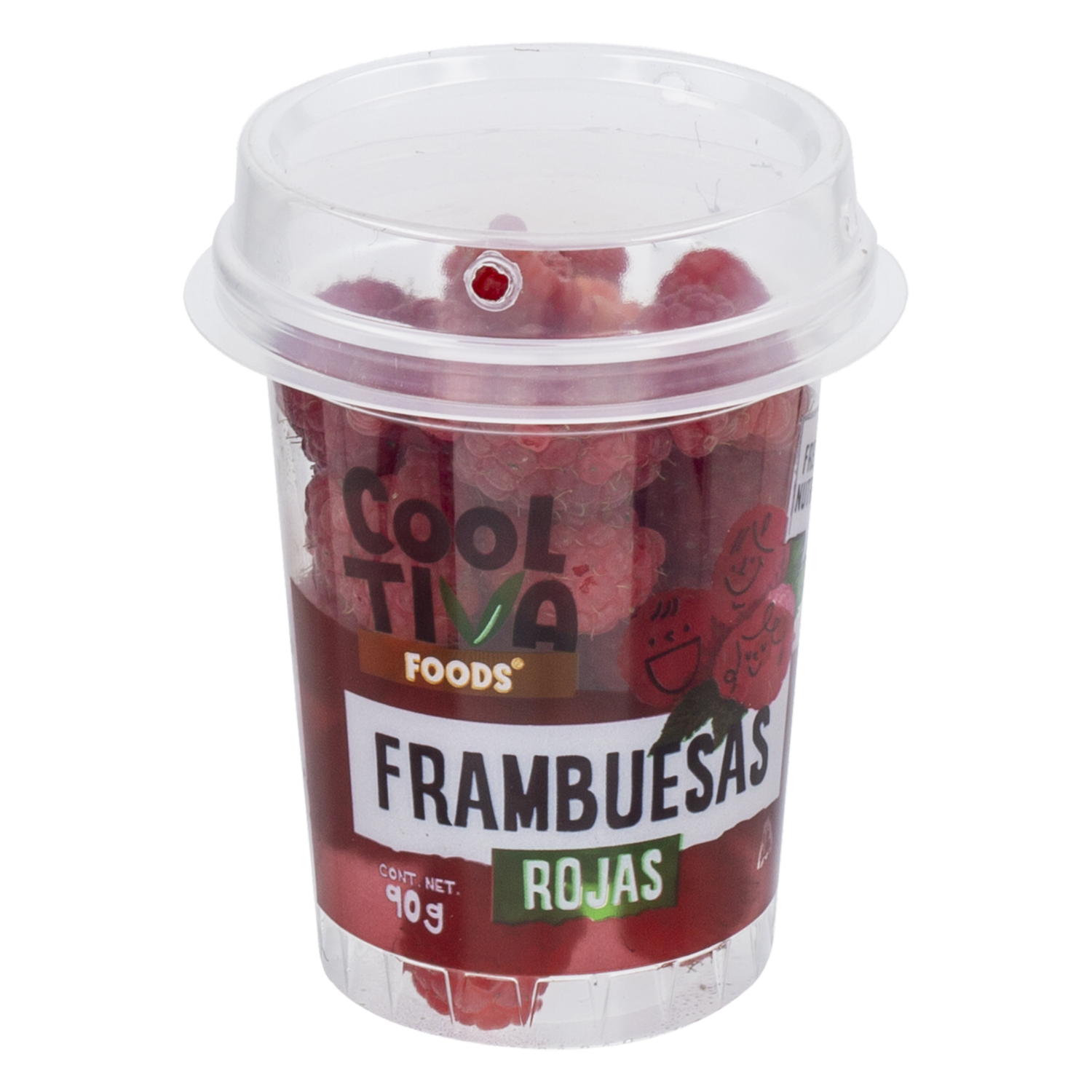 Frambuesa Rojas COOLTIVA 90 G
