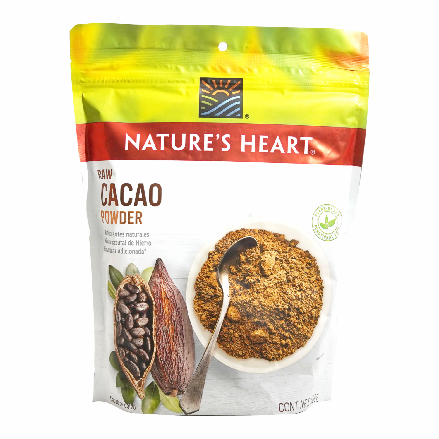 Cacao En Polvo Sin Azúcar Adicionada NATURE’S HEART 500 g