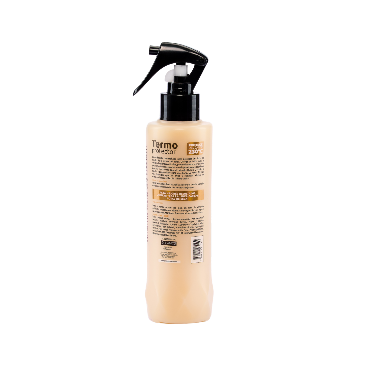 Tratamiento Capilar Protección Térmica GOTAS DE SEDA 250 Ml